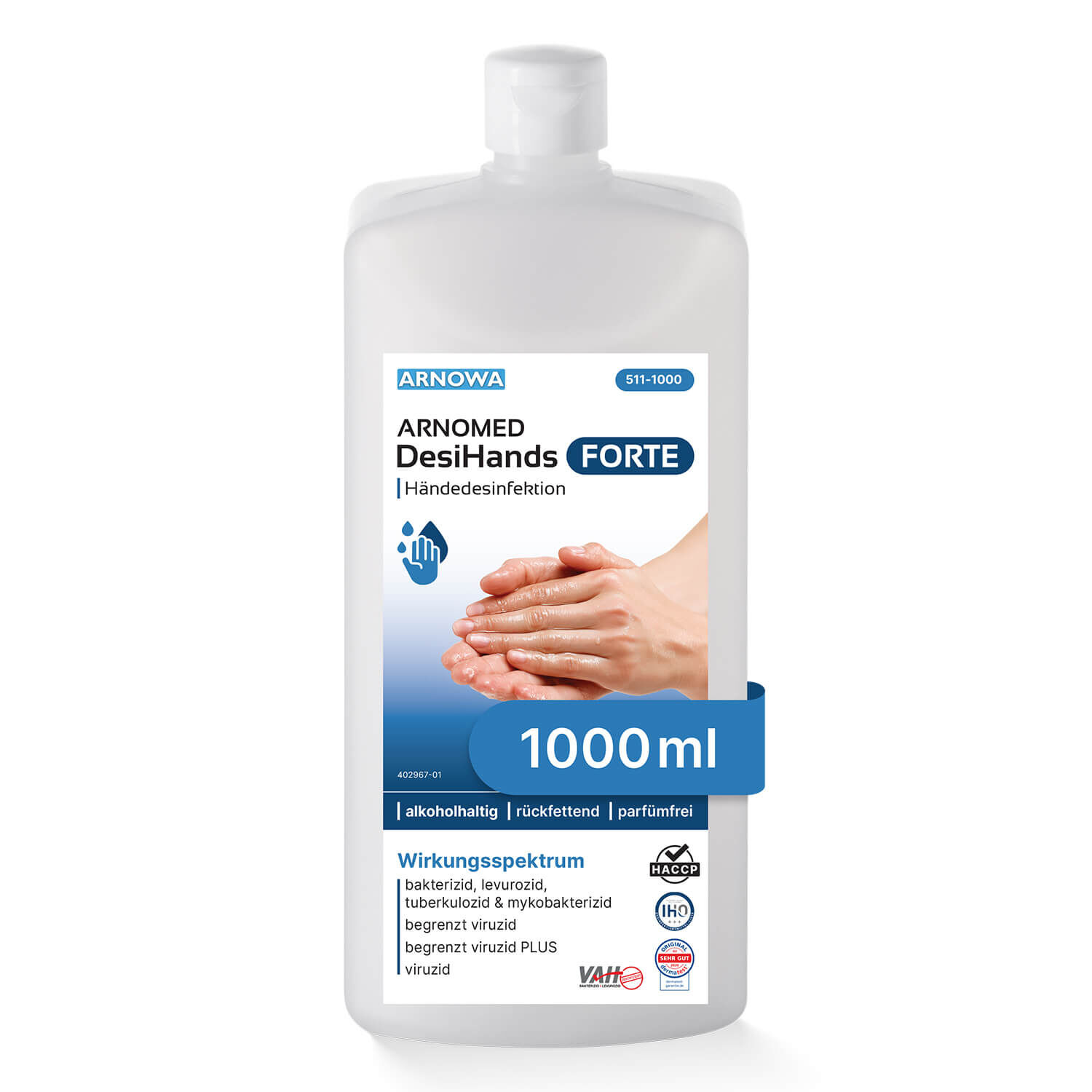 ARNOMED DesiHands Forte | Alkoholhaltig