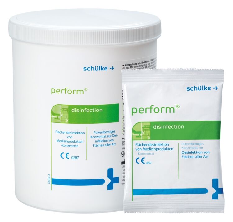 perform - Flächendesinfektionsgranulat perform Flächendesinfektionsgranulat zur Flächendesinfektion von Medizinprodukten