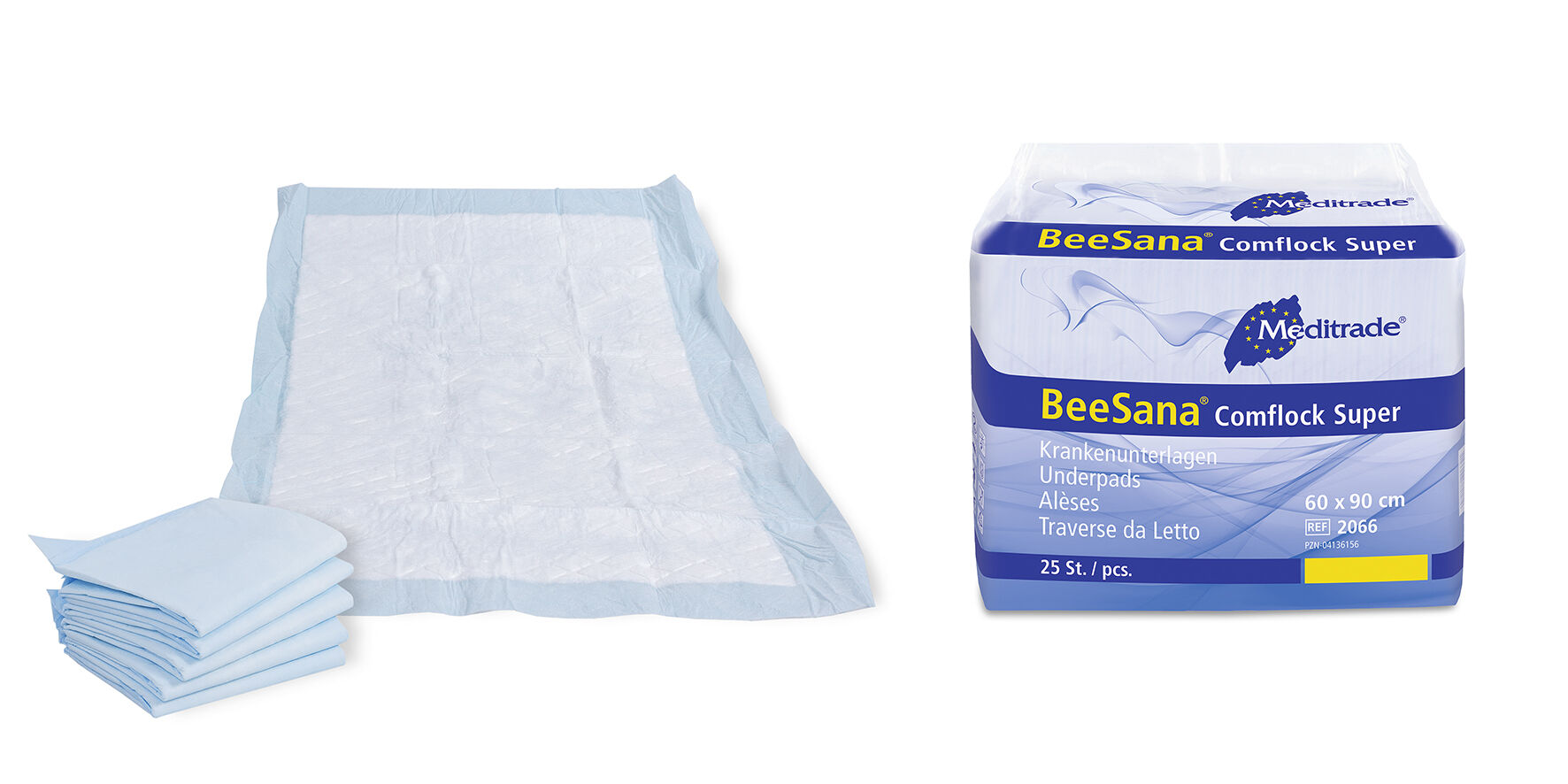 Beesana Comflock Super - Krankenunterlagen 40x60cm BeeSana Comflock Super Inkontinenzunterlagen