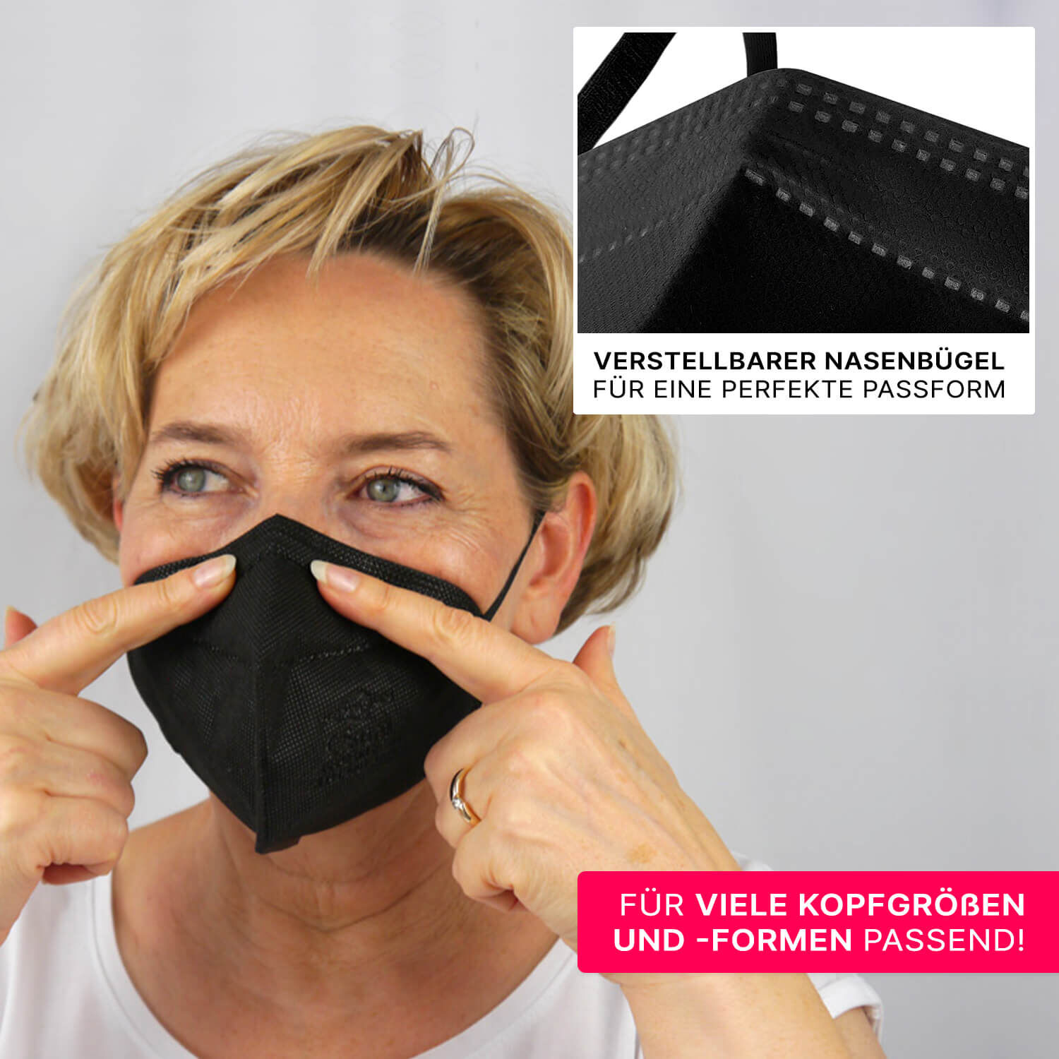 Atemschutzmasken Schwarz Atemschutzmasken Schwarz