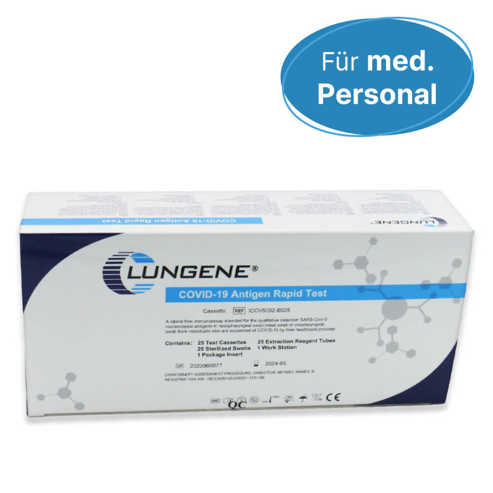 Clungene Schnelltest