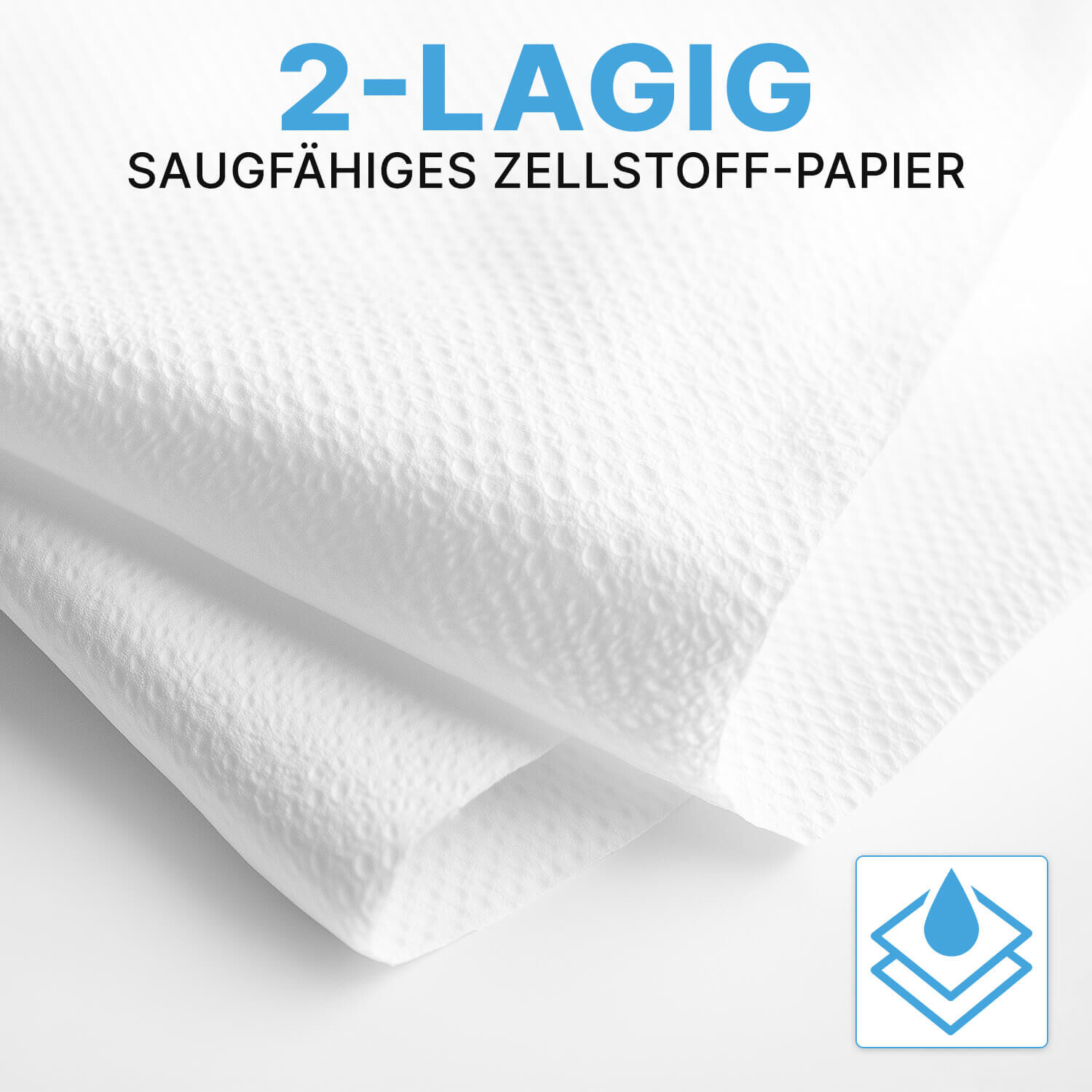 Papierhandtücher 2-lagig