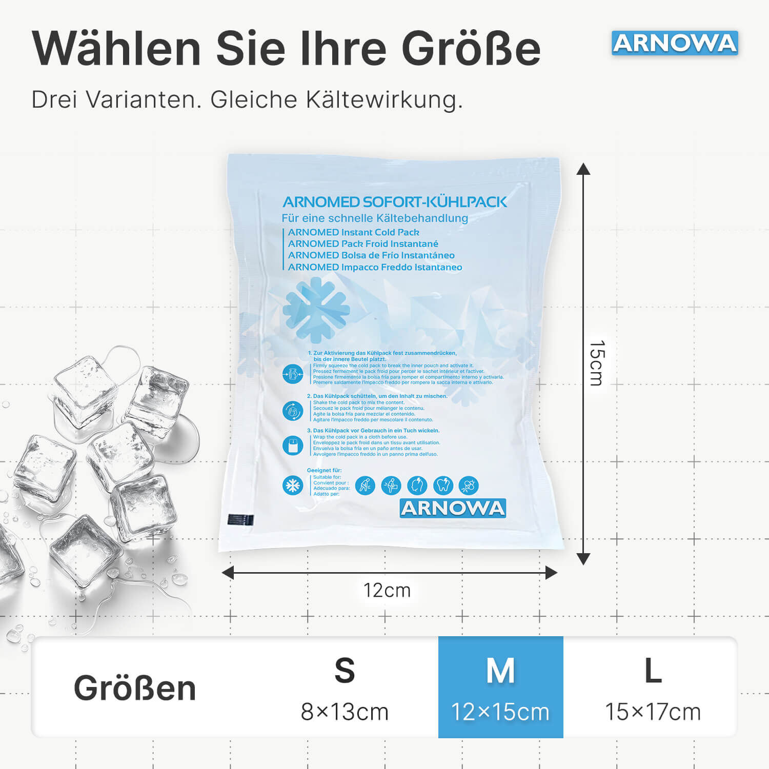 931-M_PT06 Sofort-Kühlpack Größe M