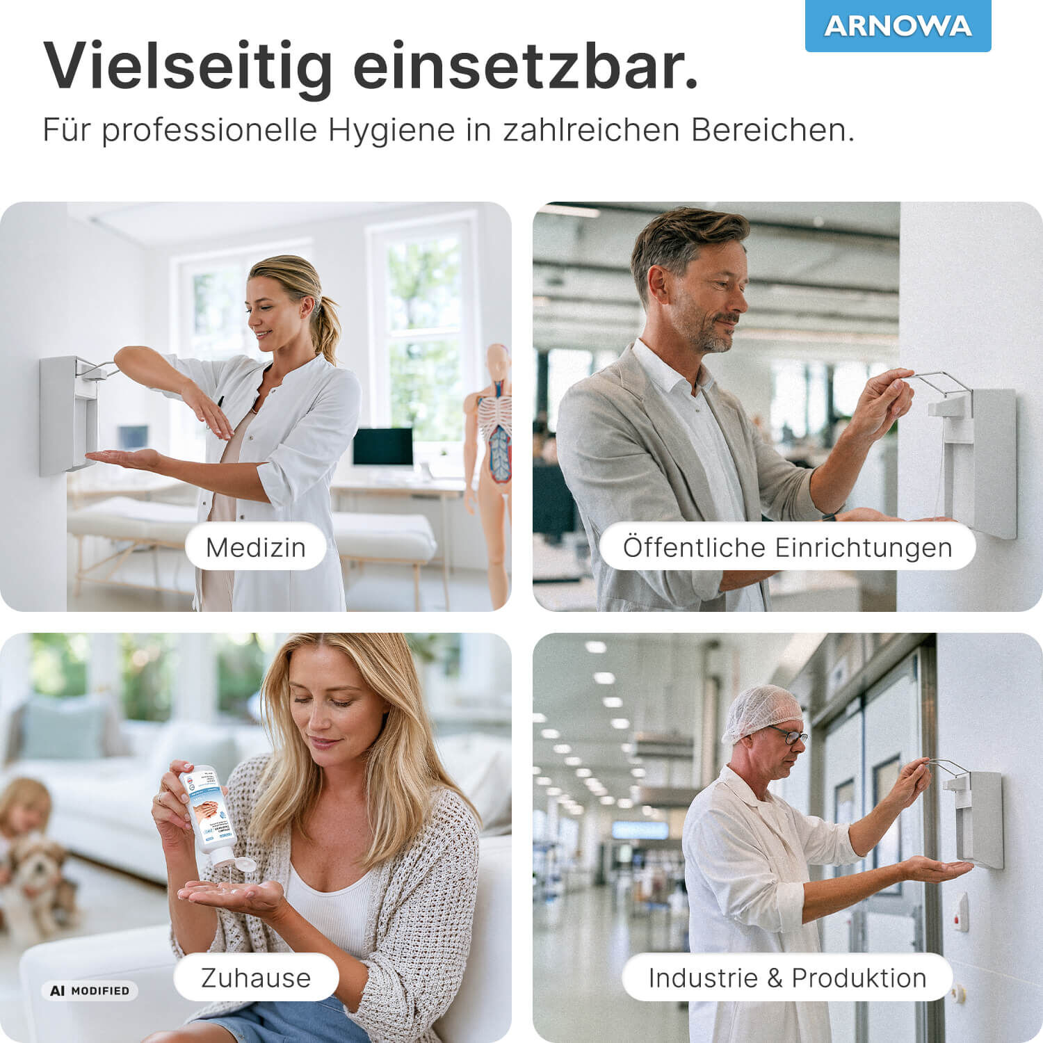 ARNOMED DesiHands zero Anwendungsbereiche