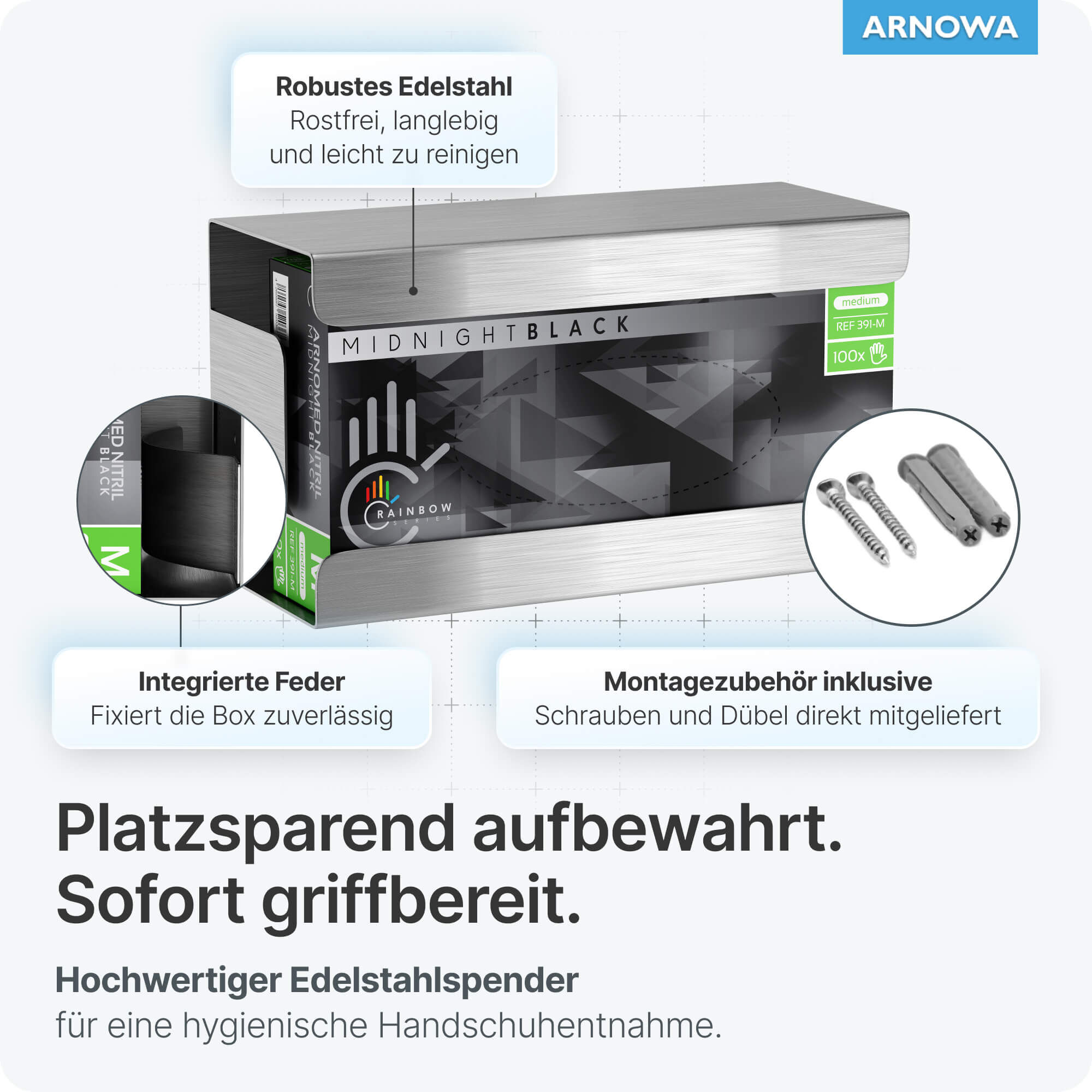 Handschuhhalter Edelstahl Vorteile