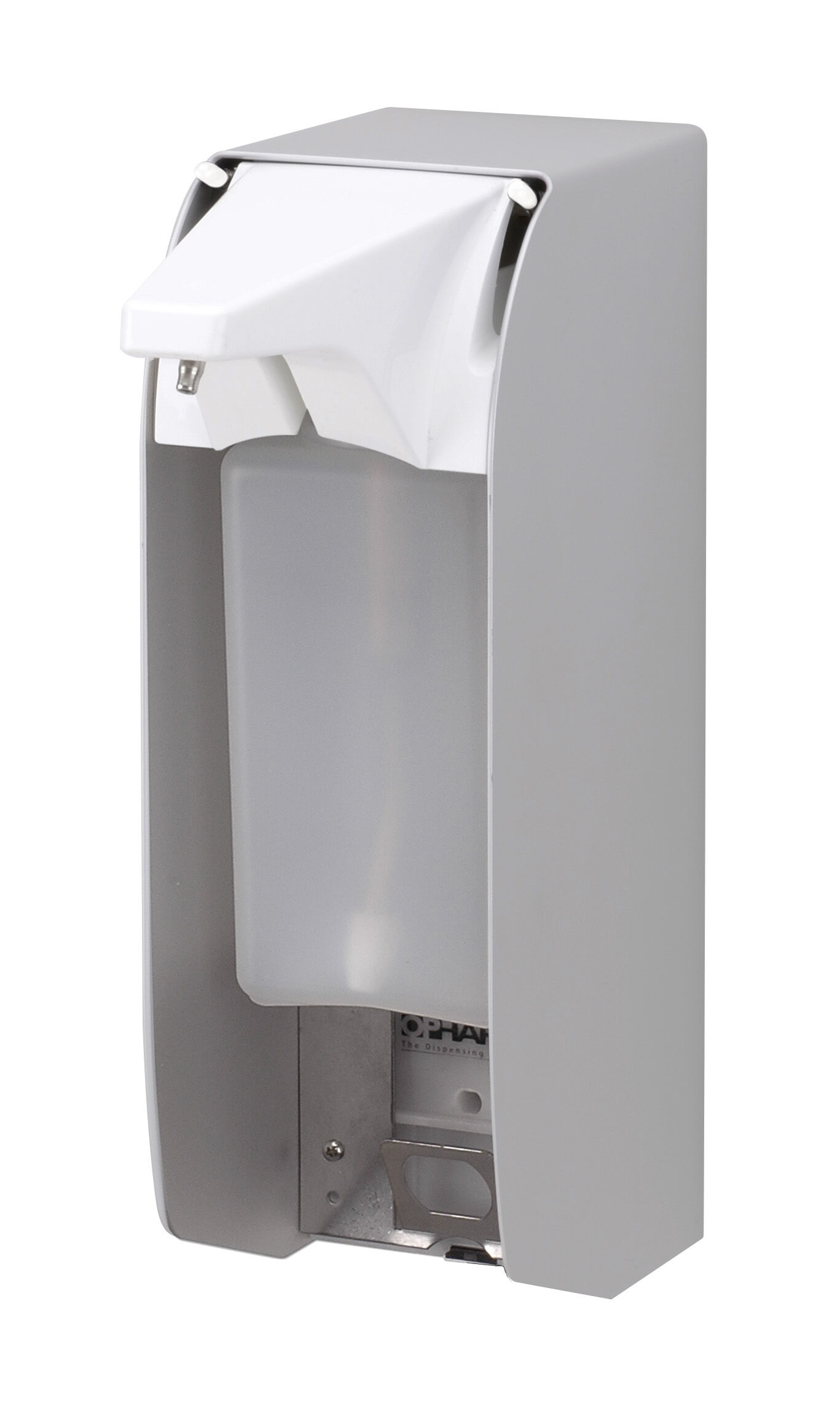 ingo man plus touchless XT | Aluminium | Edelstahlpumpe Berührungsloser Desinfektionsmittelspender für 500 ml und 1000 ml Euroflaschen