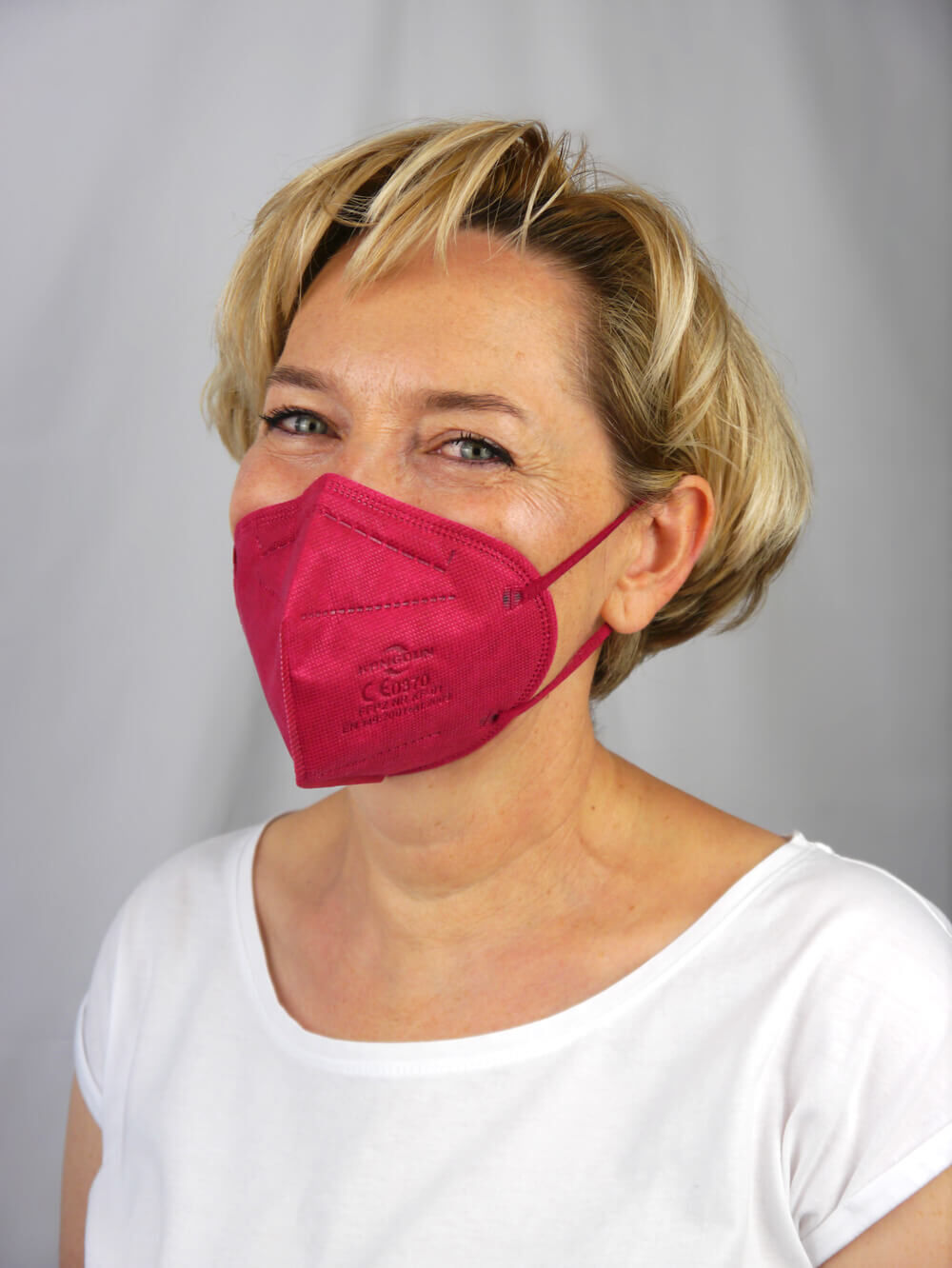 411-re-moodshot FFP2 Maske Rot