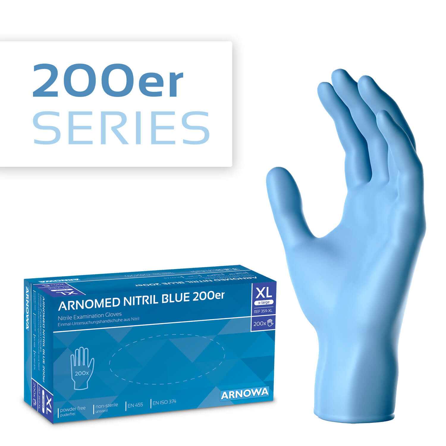 359-xl-titelbild ARNOMED Nitrilhandschuhe Blau