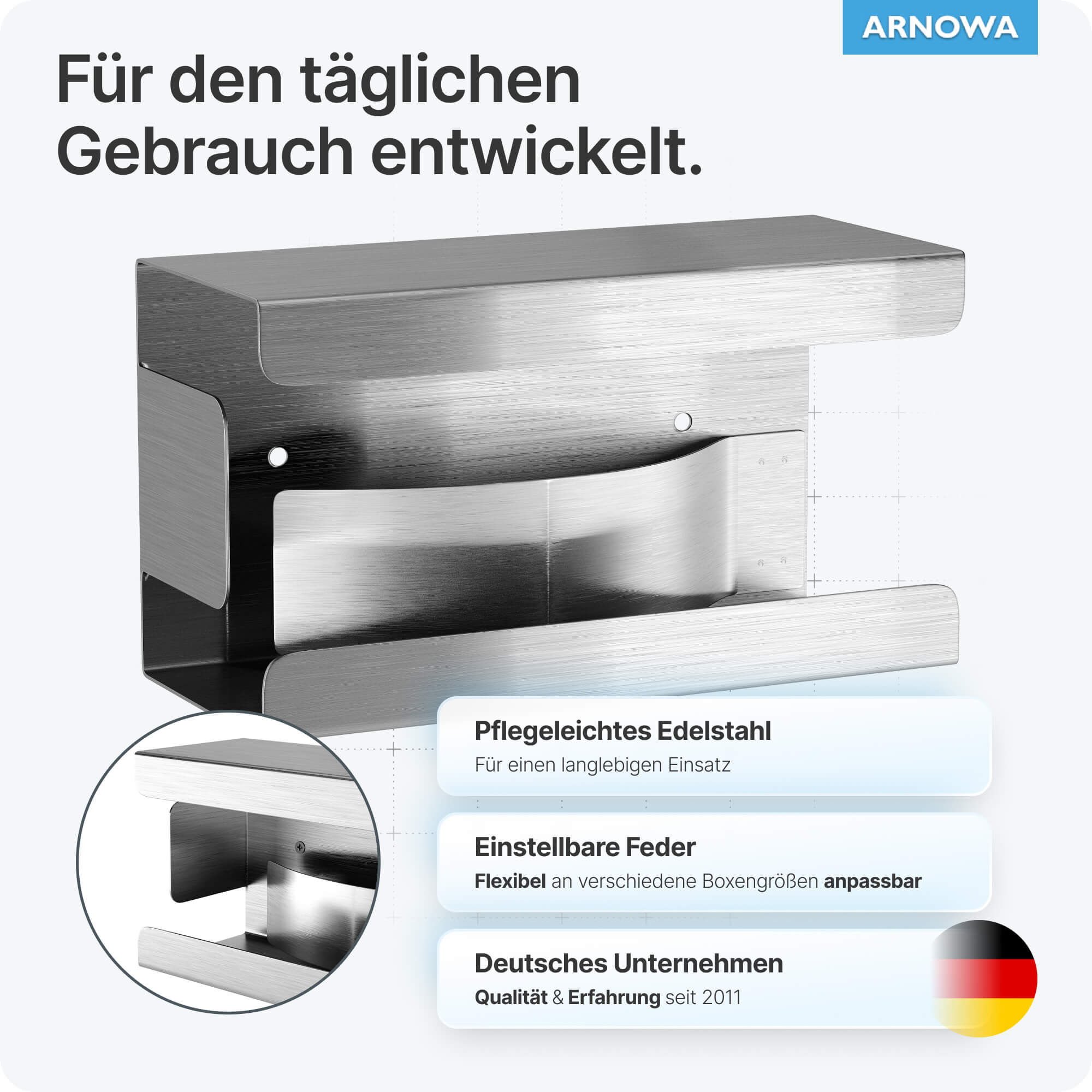 Handschuhhalter Edelstahl Vorteile