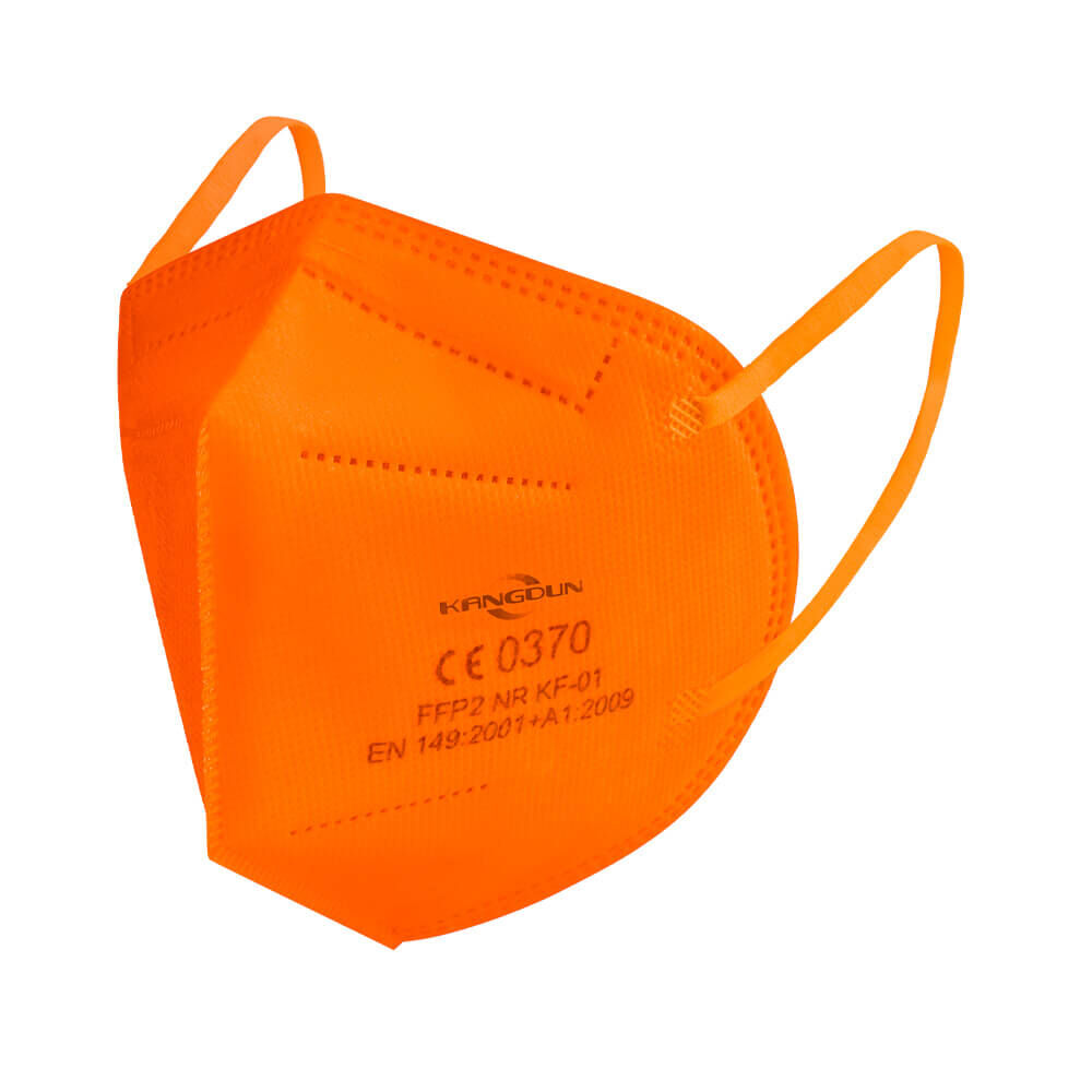 Orange FFP2 Maske