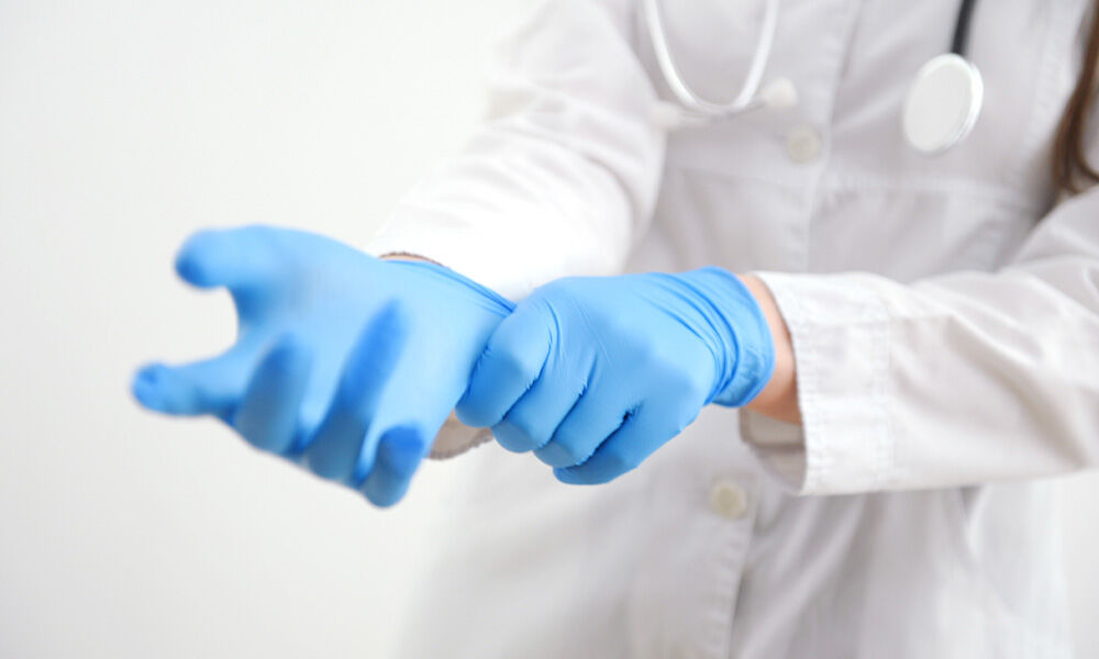 Nitril Handschuhe für die Medizin