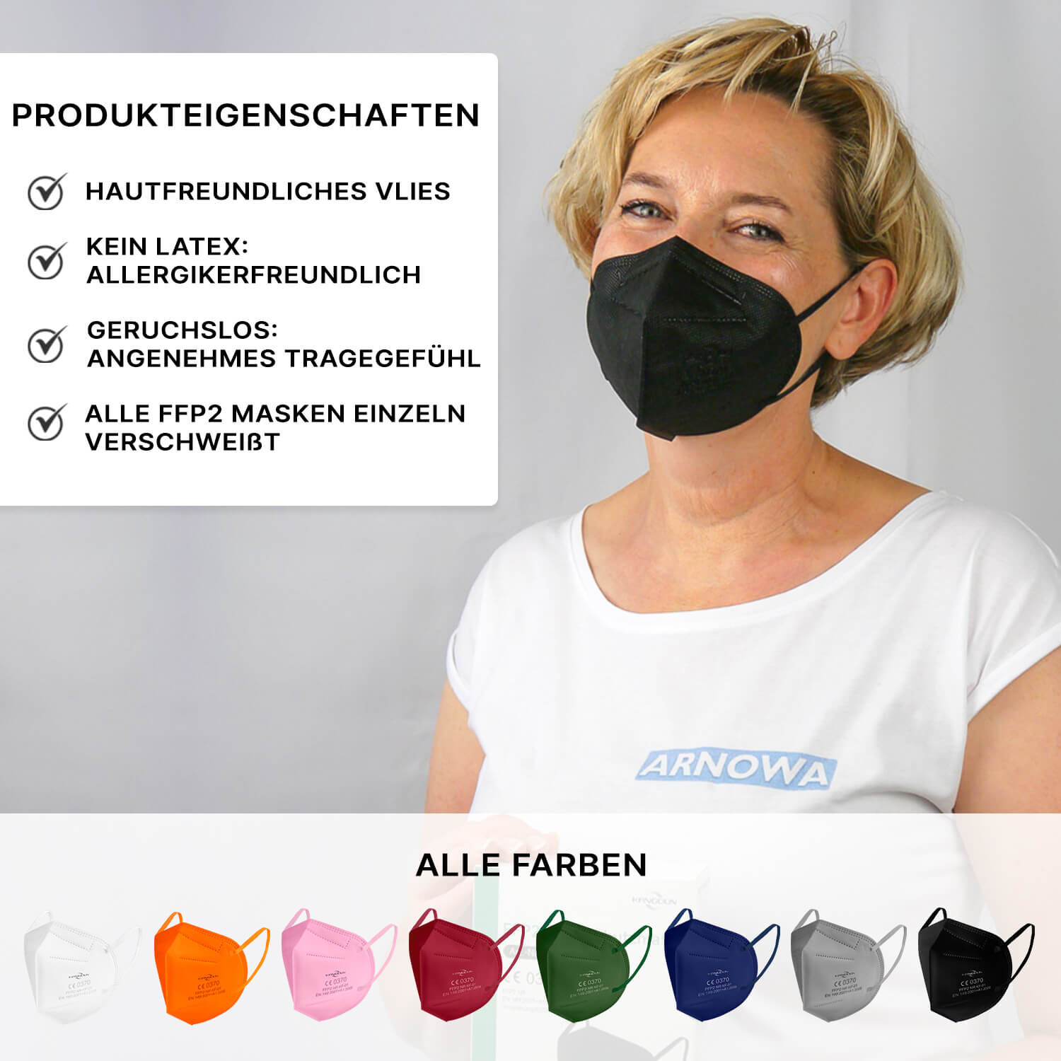Atemschutzmasken Schwarz Atemschutzmasken Schwarz