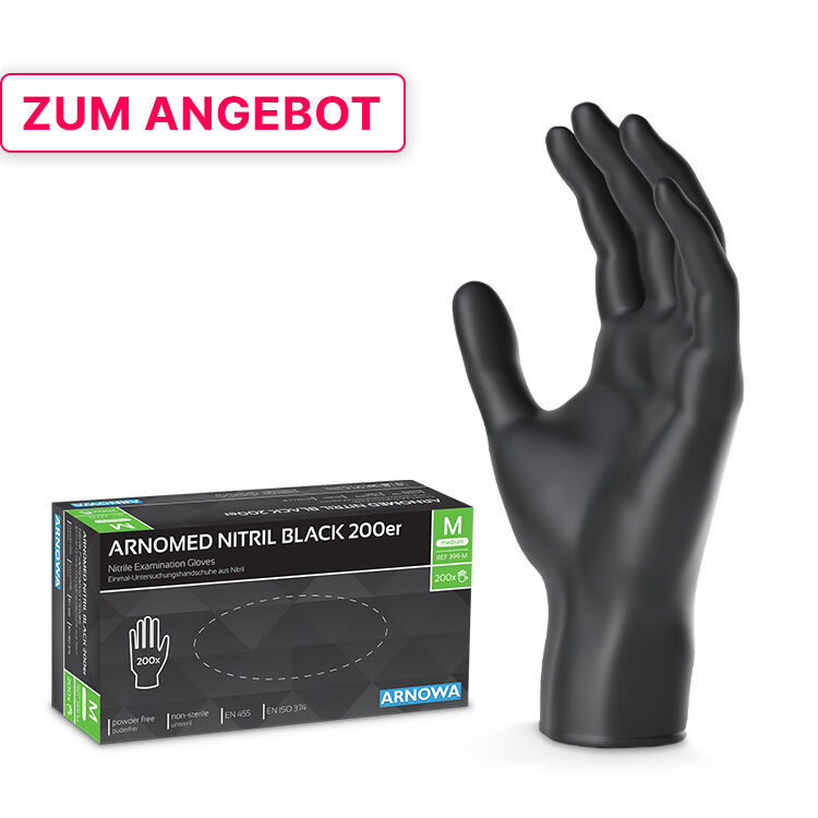 ARNOMED Nitril Handschuhe 200 Stück