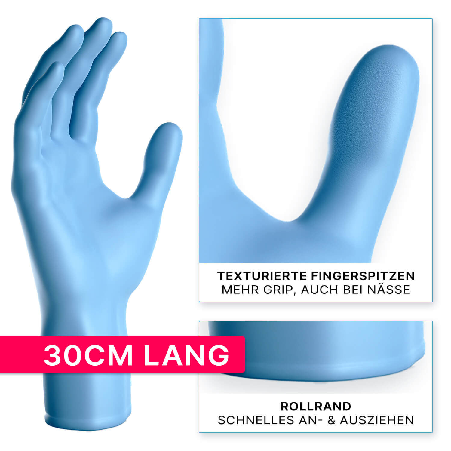 353-pt03 ARNOMED Nitrilhandschuhe extra lang