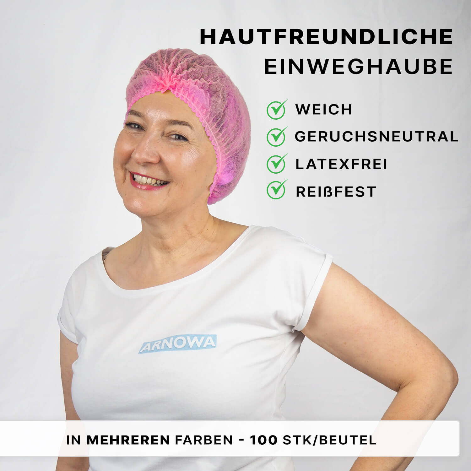 ARNOMED Klipphaube Pink ARNOMED Klipphaube Pink