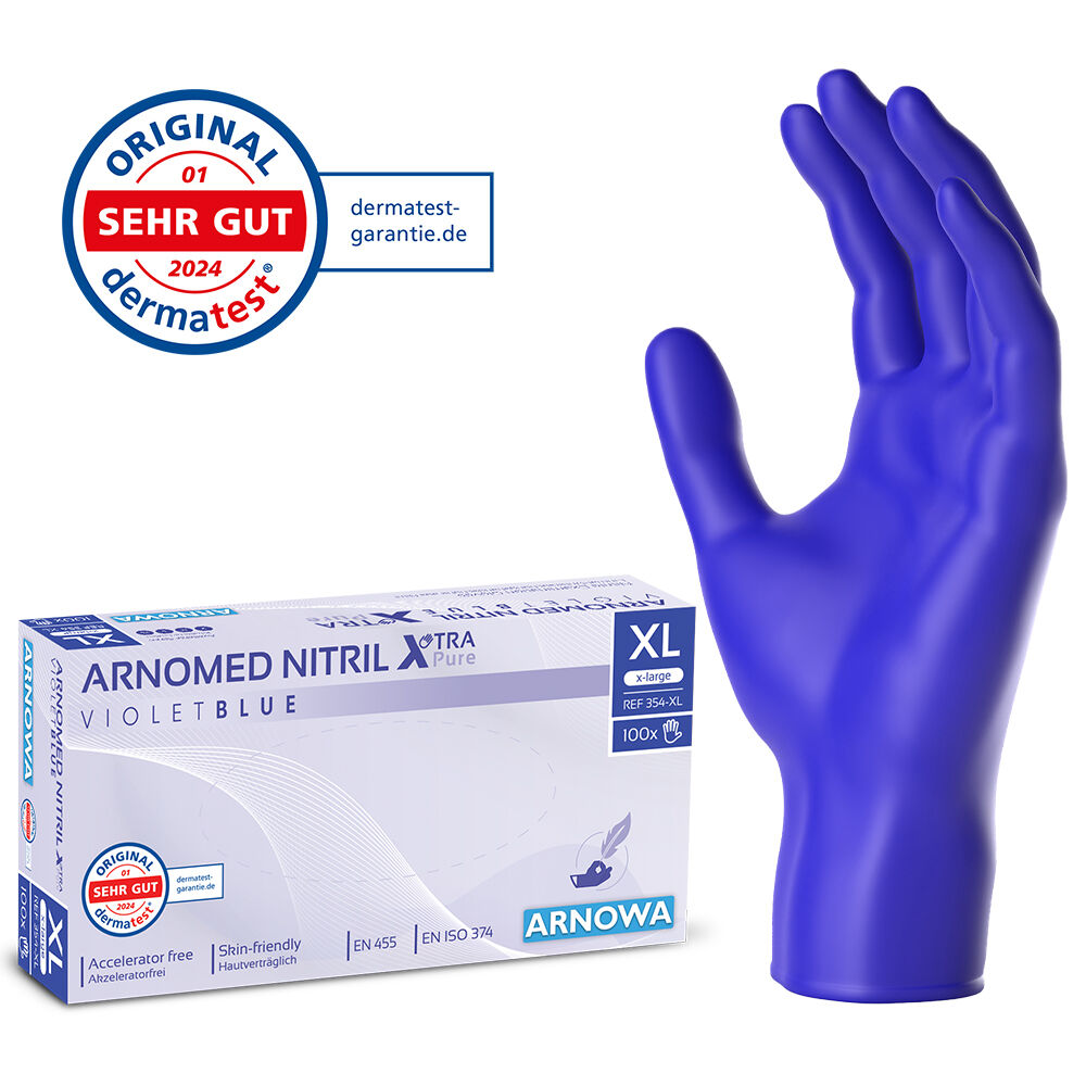 ARNOMED Nitril Handschuhe Hautfreundlich ARNOMED Nitril Handschuhe Hautfreundlich