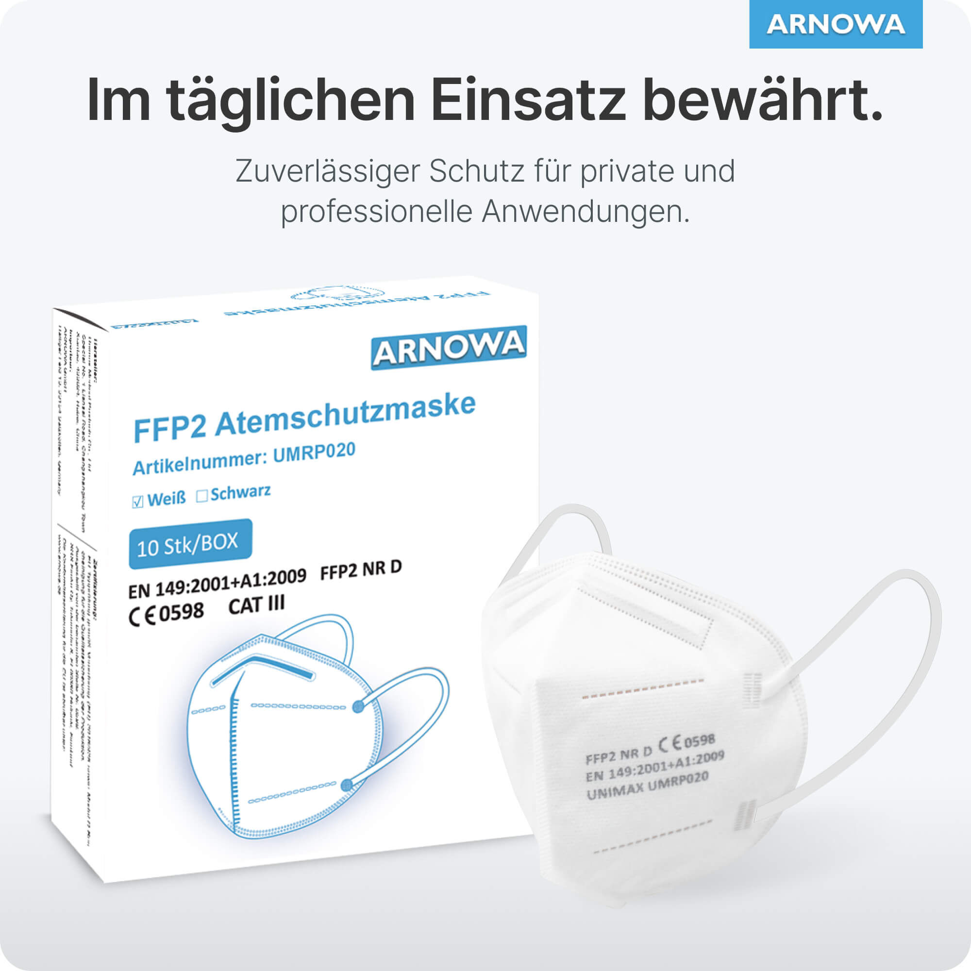 FFP2 Maske Weiß Anwendungsbereiche