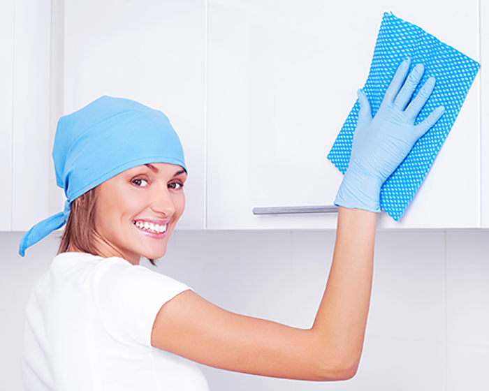 Nitril Handschuhe für Reinigungsarbeiten