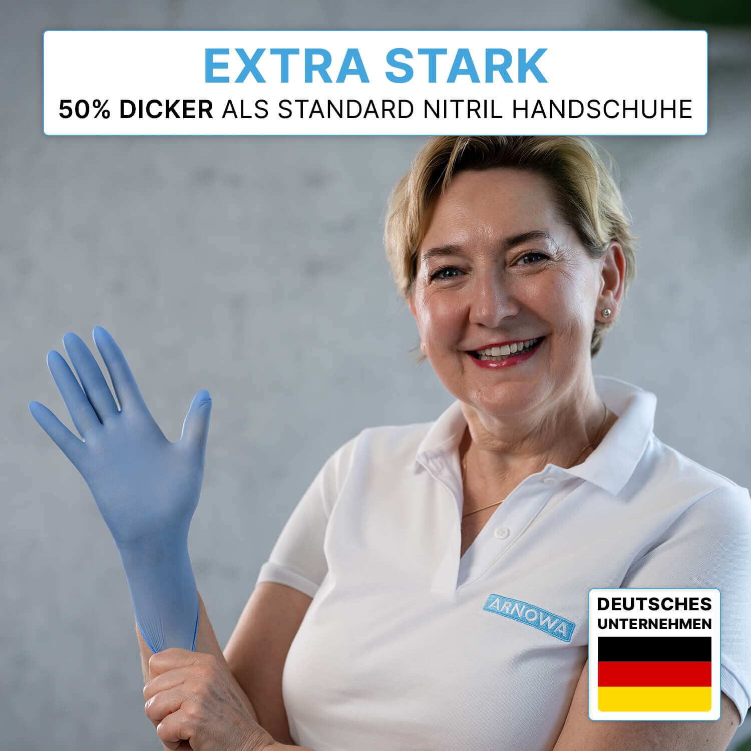 ARNOMED Nitrilhandschuhe Extra Dick