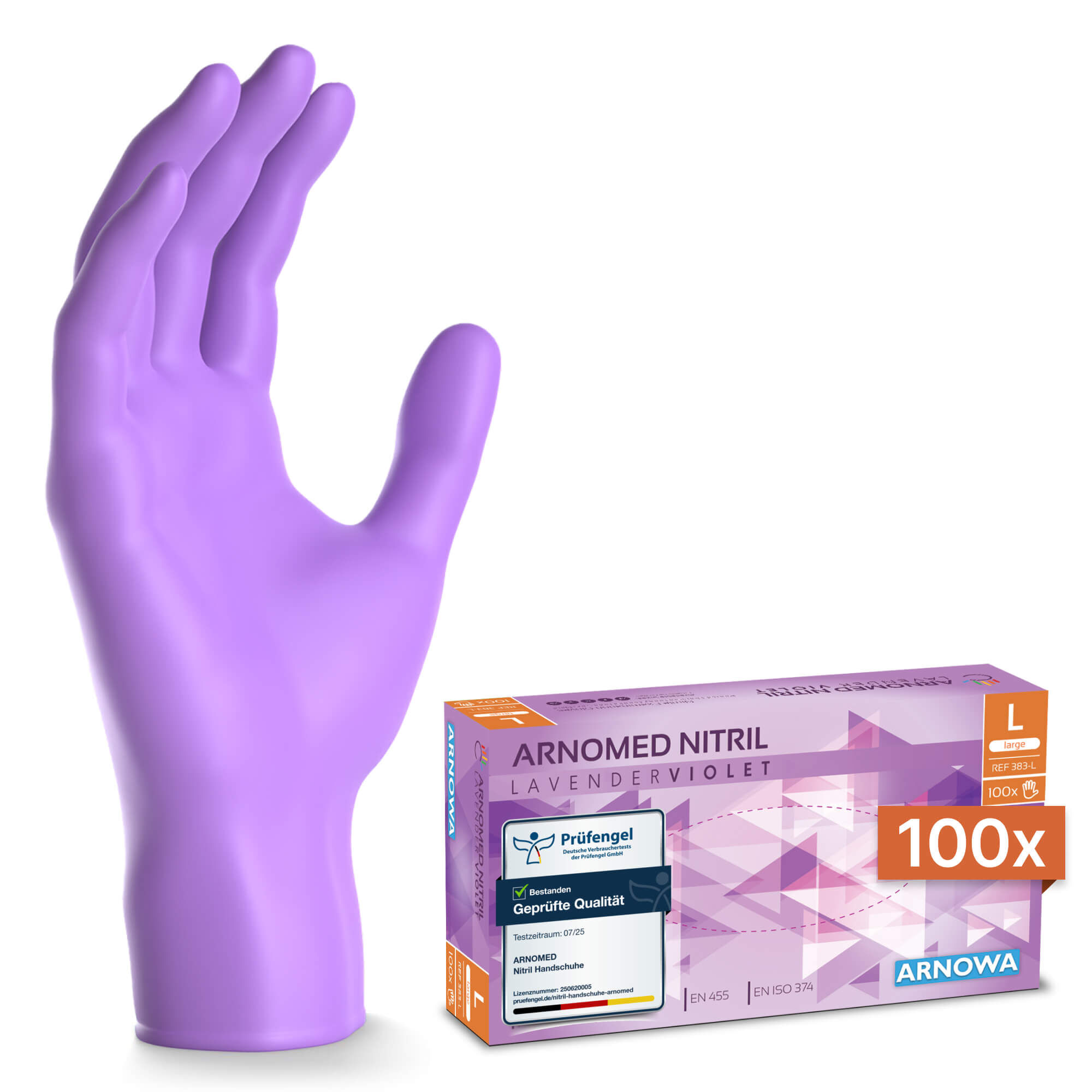Nitril Handschuhe Violett