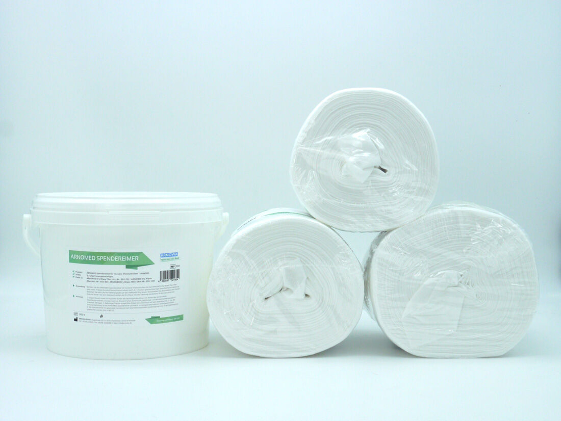 arnomed-dry-wipes-varianten-spendereimer ARNOMED Dry Wipes Varianten