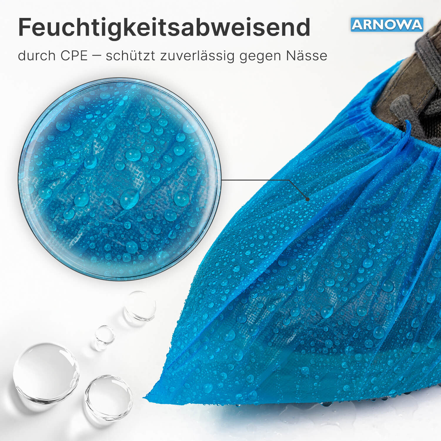 451-50-pt01 ARNOMED Schuhüberzieher Blau