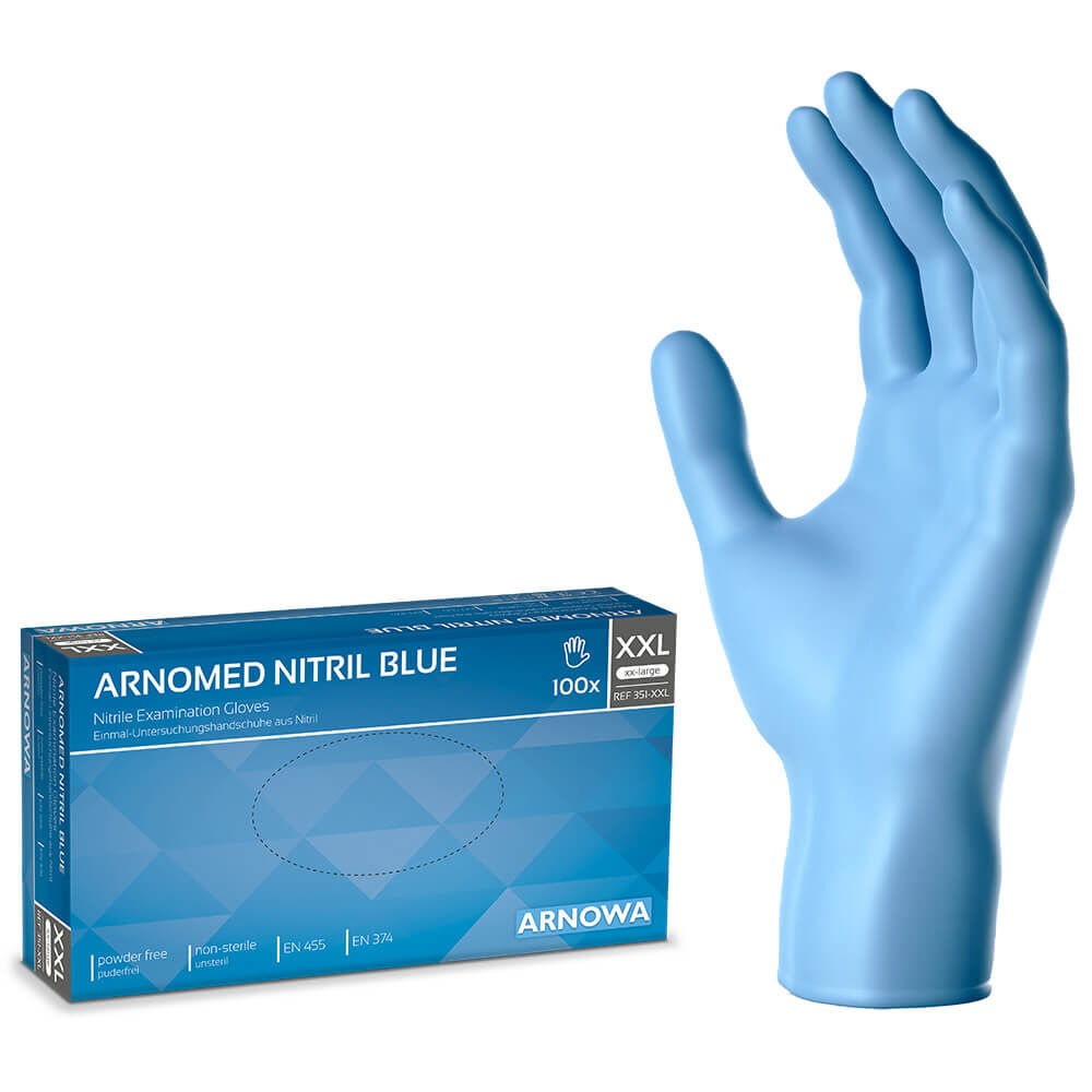 ARNOMED NITRIL BLUE - Nitrilhandschuhe ARNOMED NITRIL BLUE - Nitrilhandschuhe