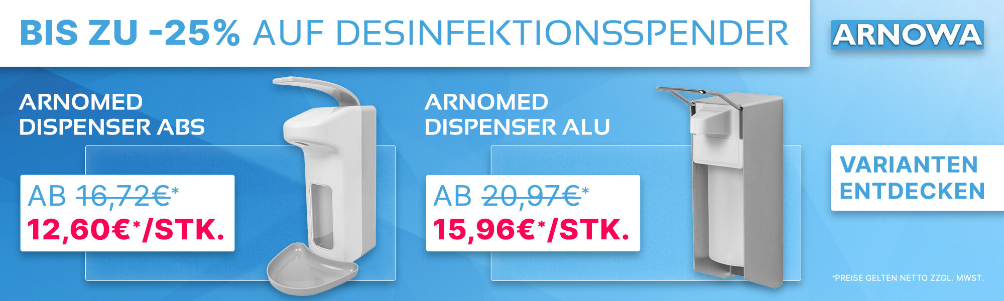 ARNOMED Desinfektionsspender Angebot