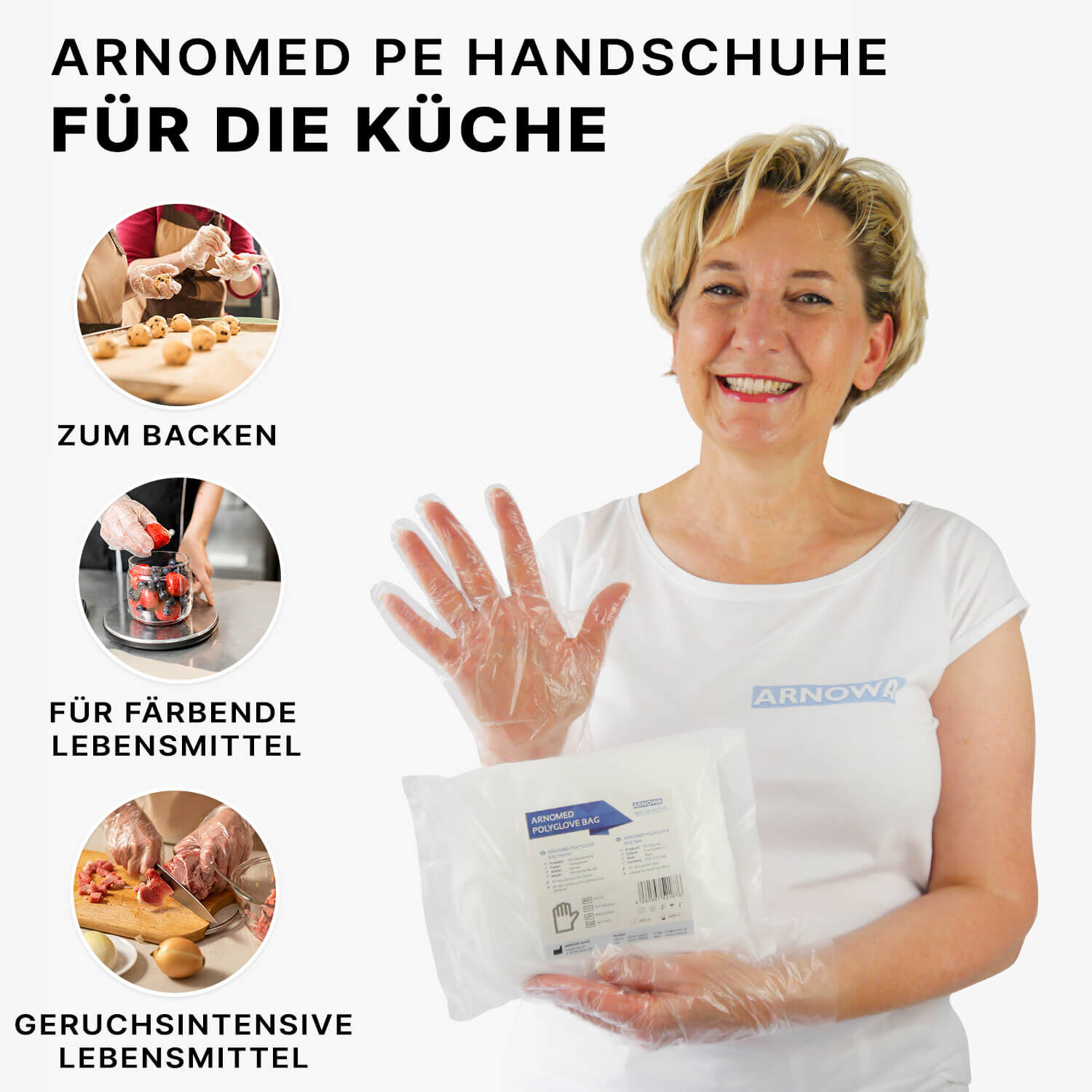 222-pt05 ARNOMED PE-Handschuhe
