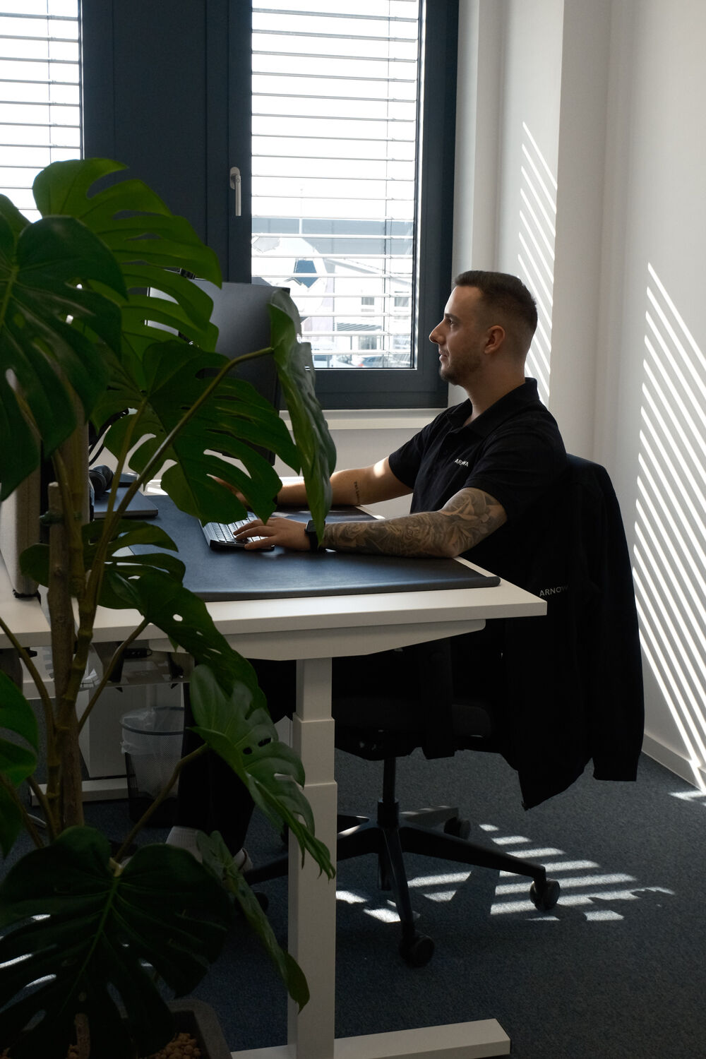 Arbeitsalltag in unserem Neubau