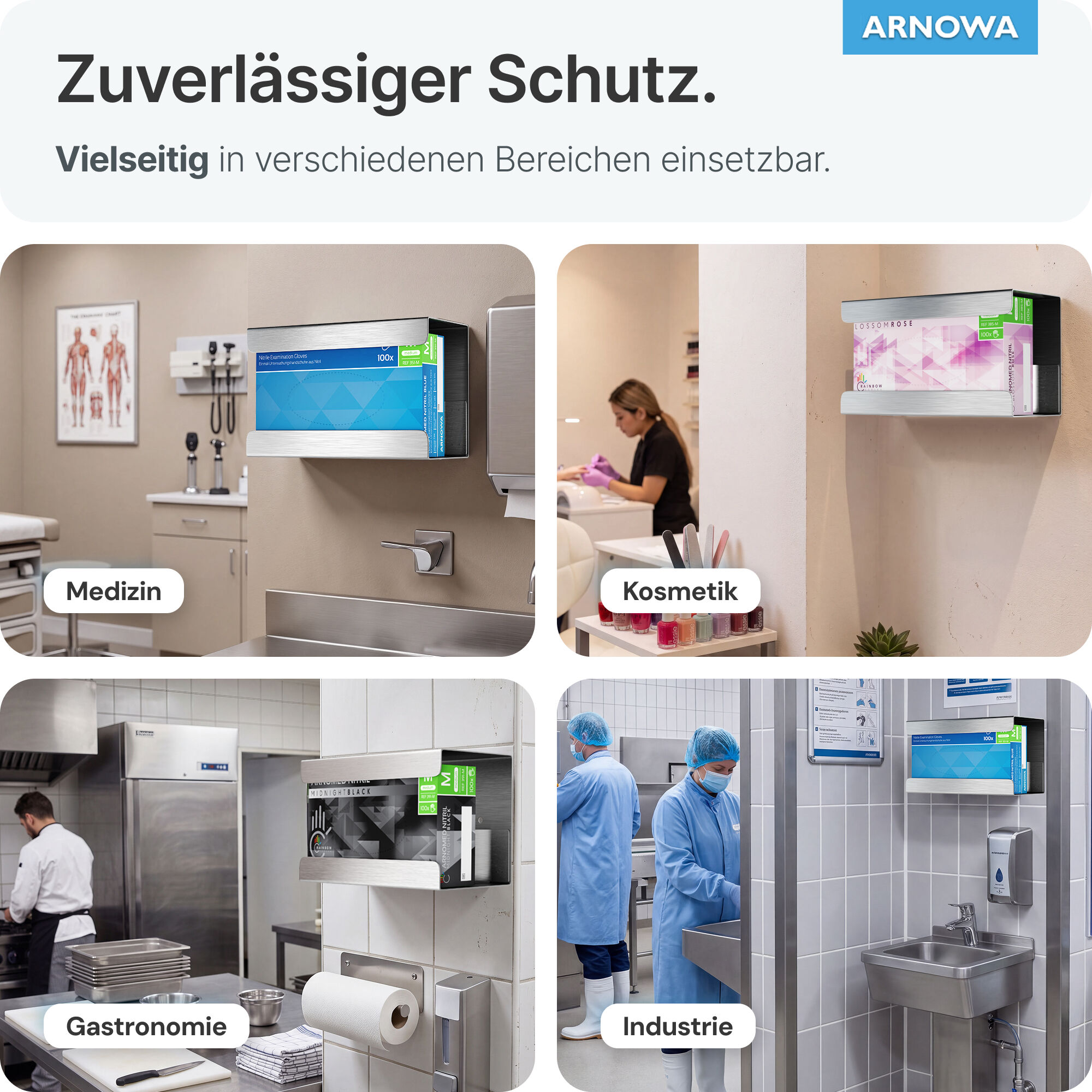 Handschuhhalter Edelstahl Verwendungsbereiche