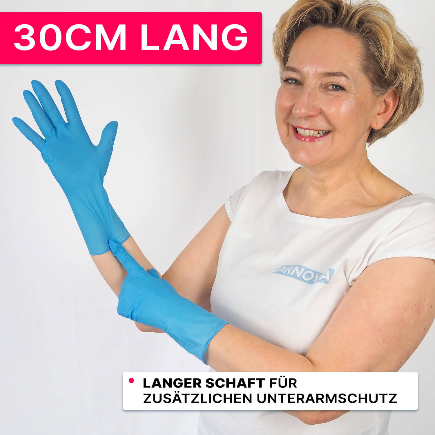 353-pt01 ARNOMED Nitrilhandschuhe extra lang