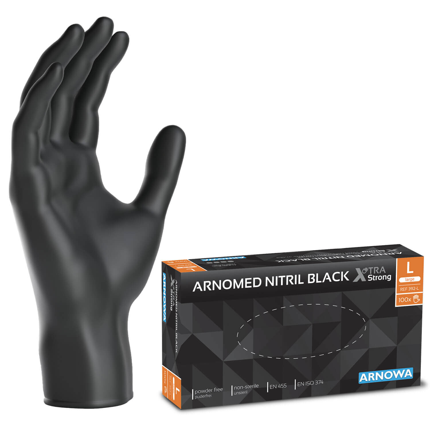 ARNOMED Nitril Handschuhe Extra Stark