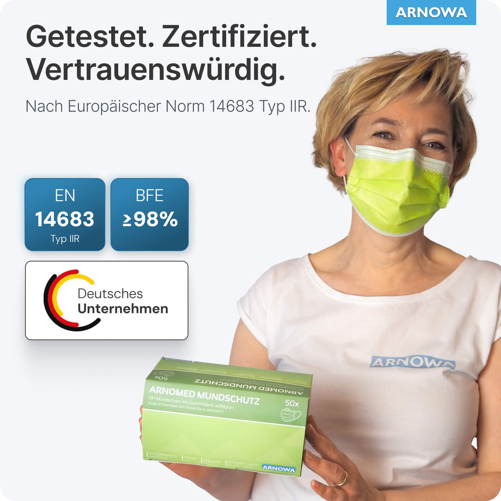 OP-Mundschutz Zertifikate