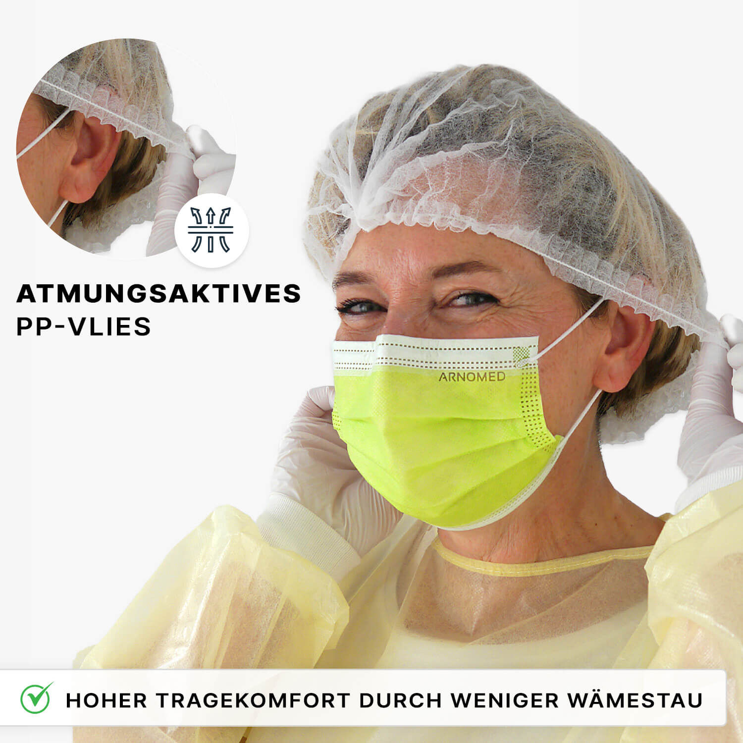 432-w-pt03 ARNOMED COVER Klipphauben XL