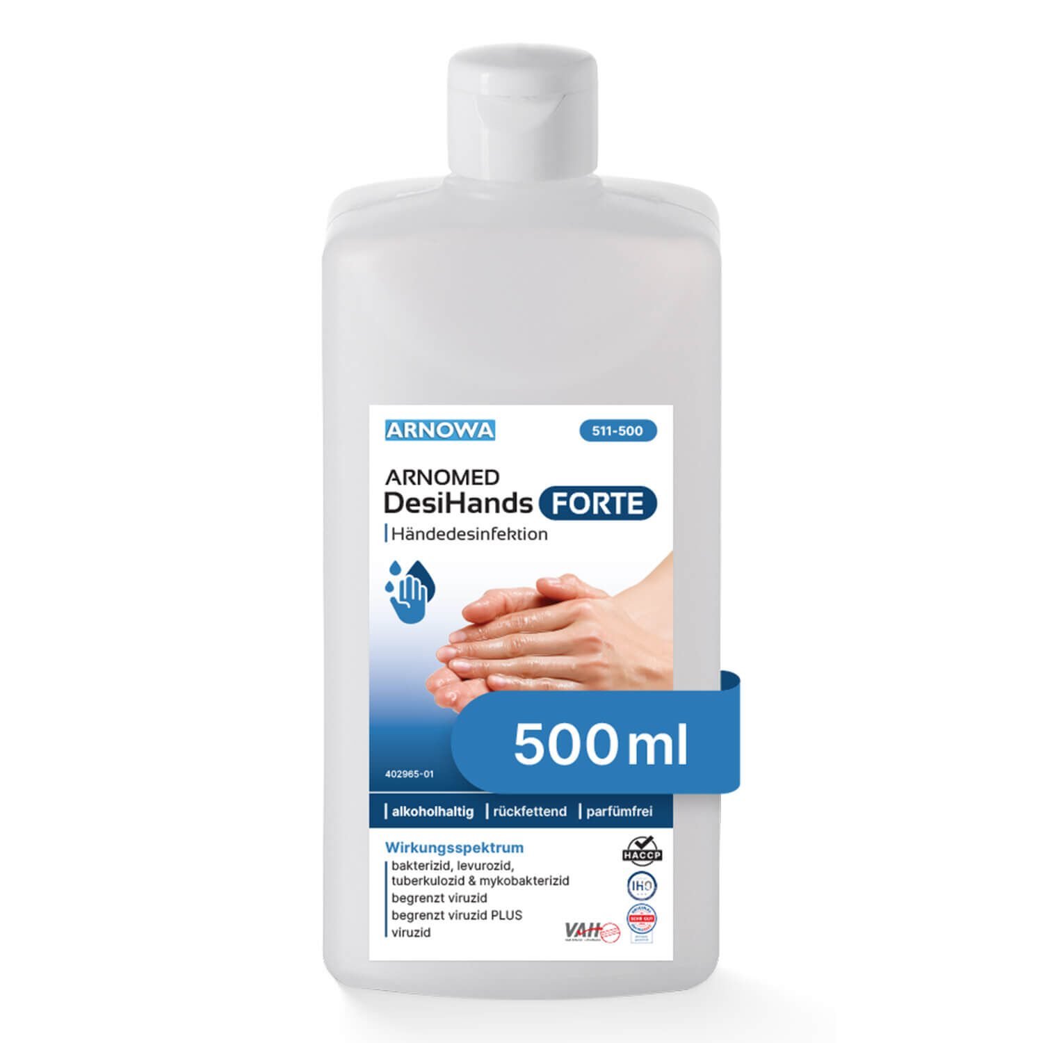 ARNOMED DesiHands Forte - Händedesinfektionsmittel 500ml