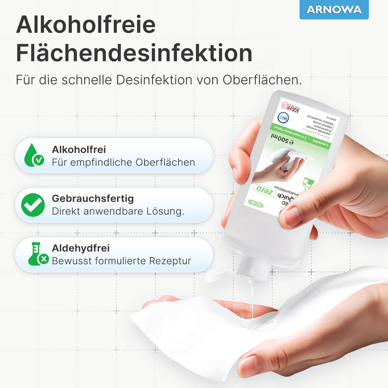 ARNOMED DesiQuick Zero Flächendesinfektion