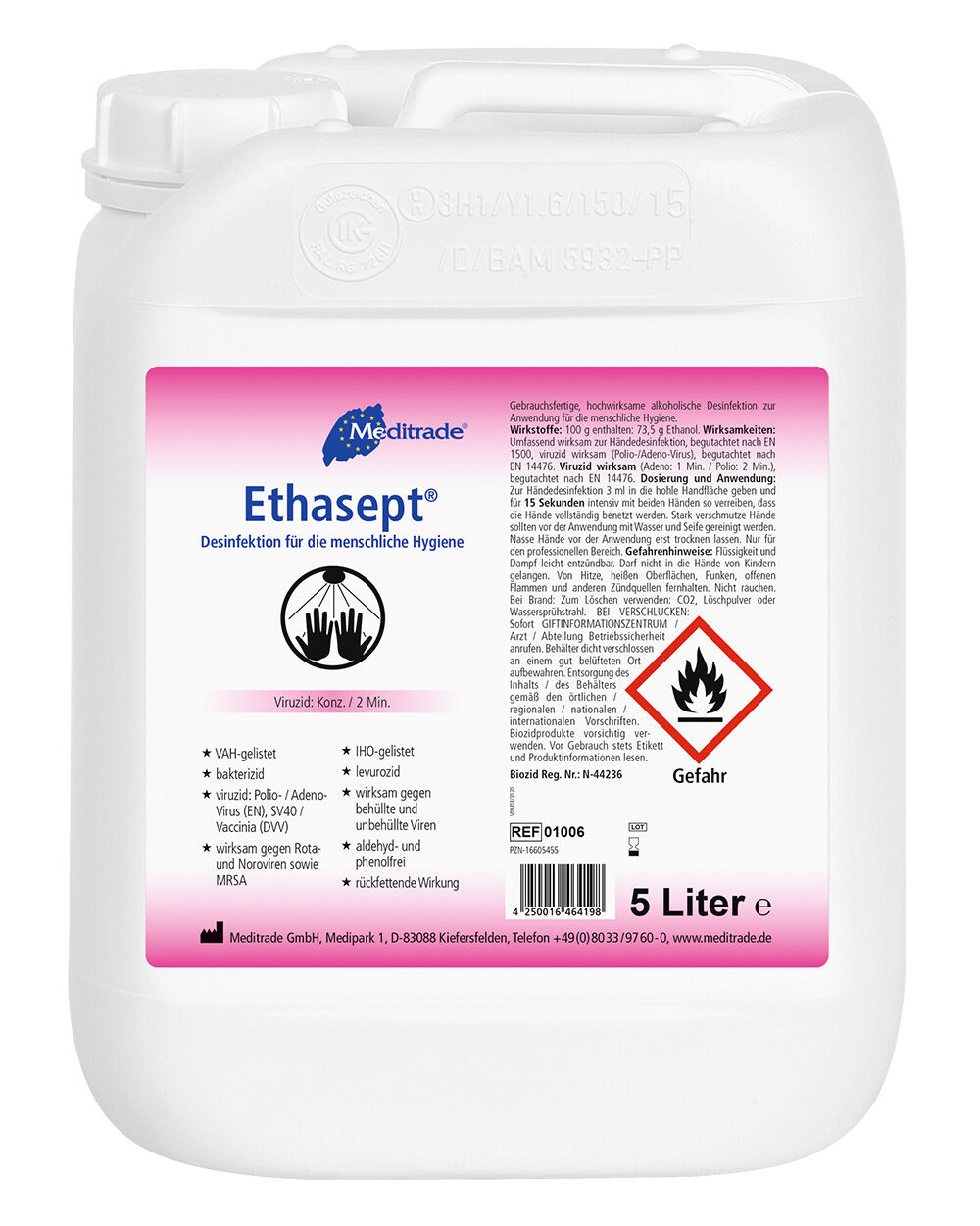 Produktbild Meditrade Ethasept 5 Liter
