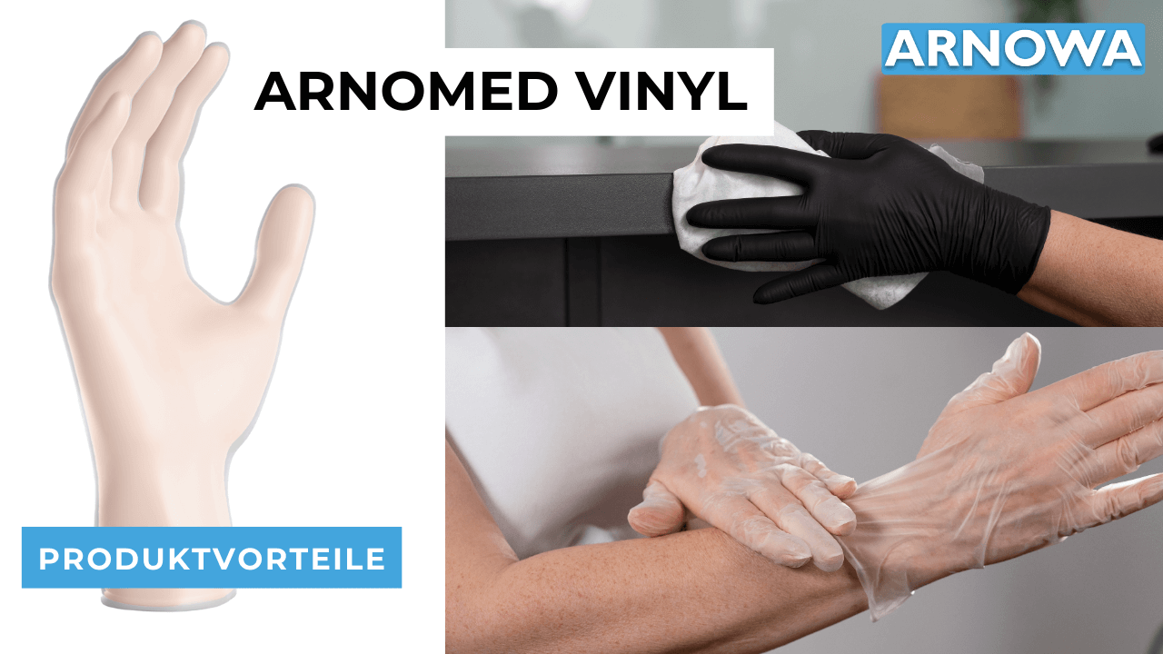 ARNOMED Vinyl Handschuhe