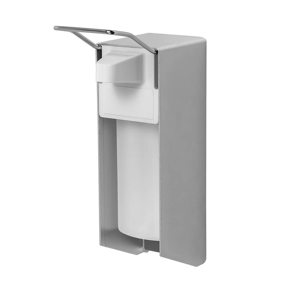 ARNOMED DISPENSER | 500ml | Kurzer Hebel - Desinfektionsspender Aluminium ARNOMED DISPENSER | 500ml | Kurzer Hebel - Desinfektionsspender Aluminium