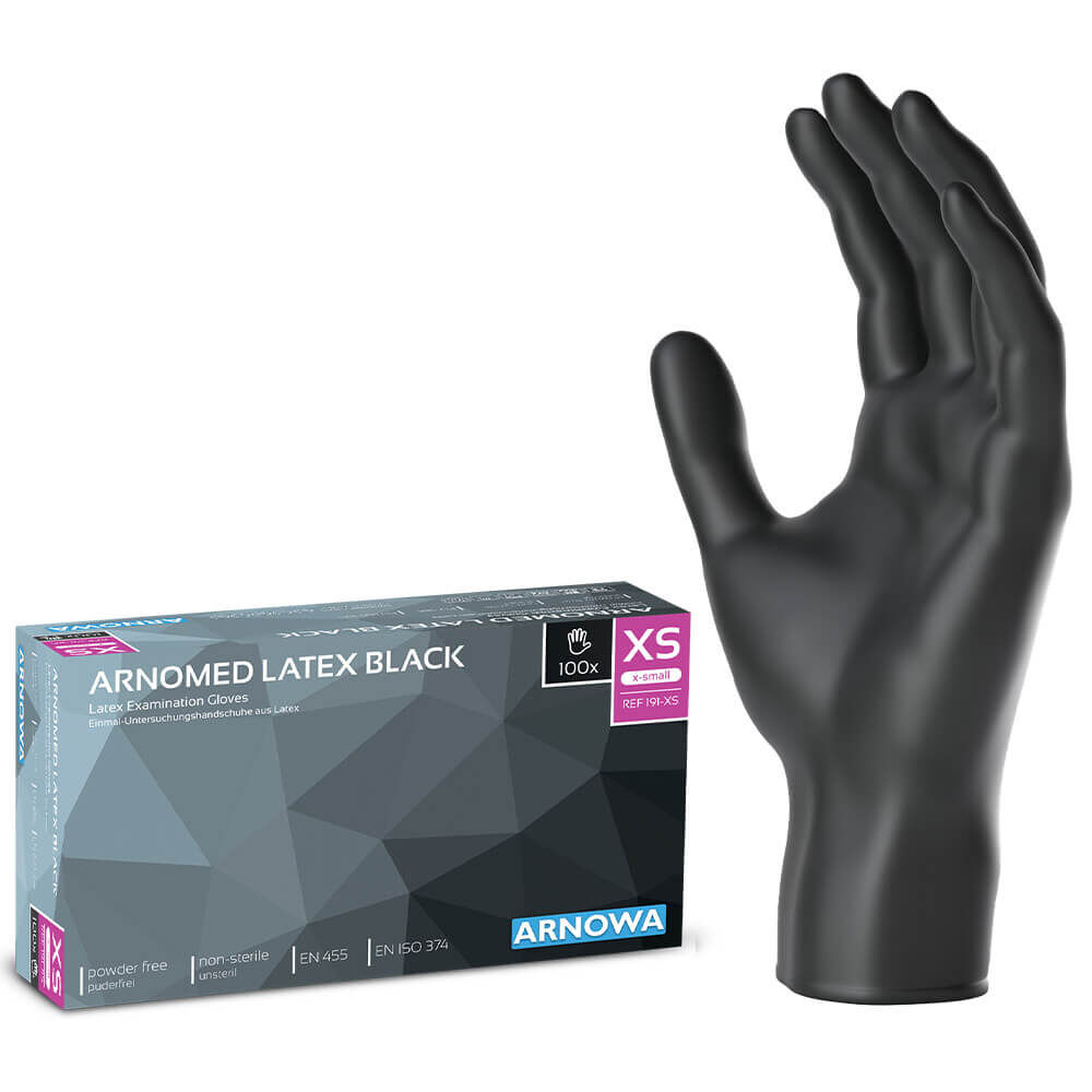 ARNOMED Latex Handschuhe XS
