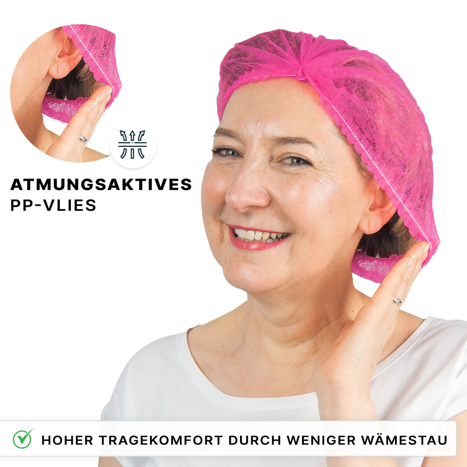 ARNOMED Klipphaube Pink ARNOMED Klipphaube Pink