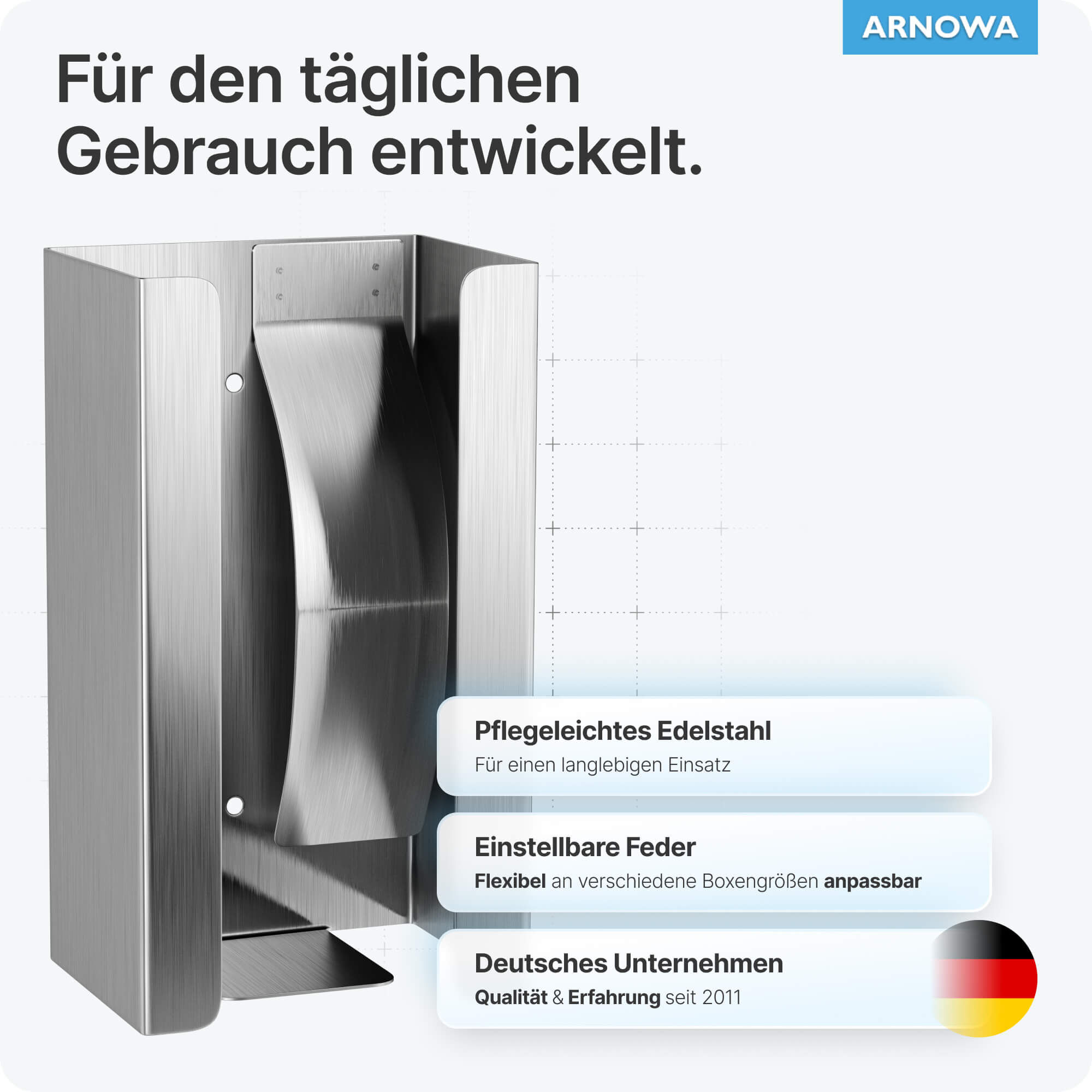 Edelstahl Spender Vorteile