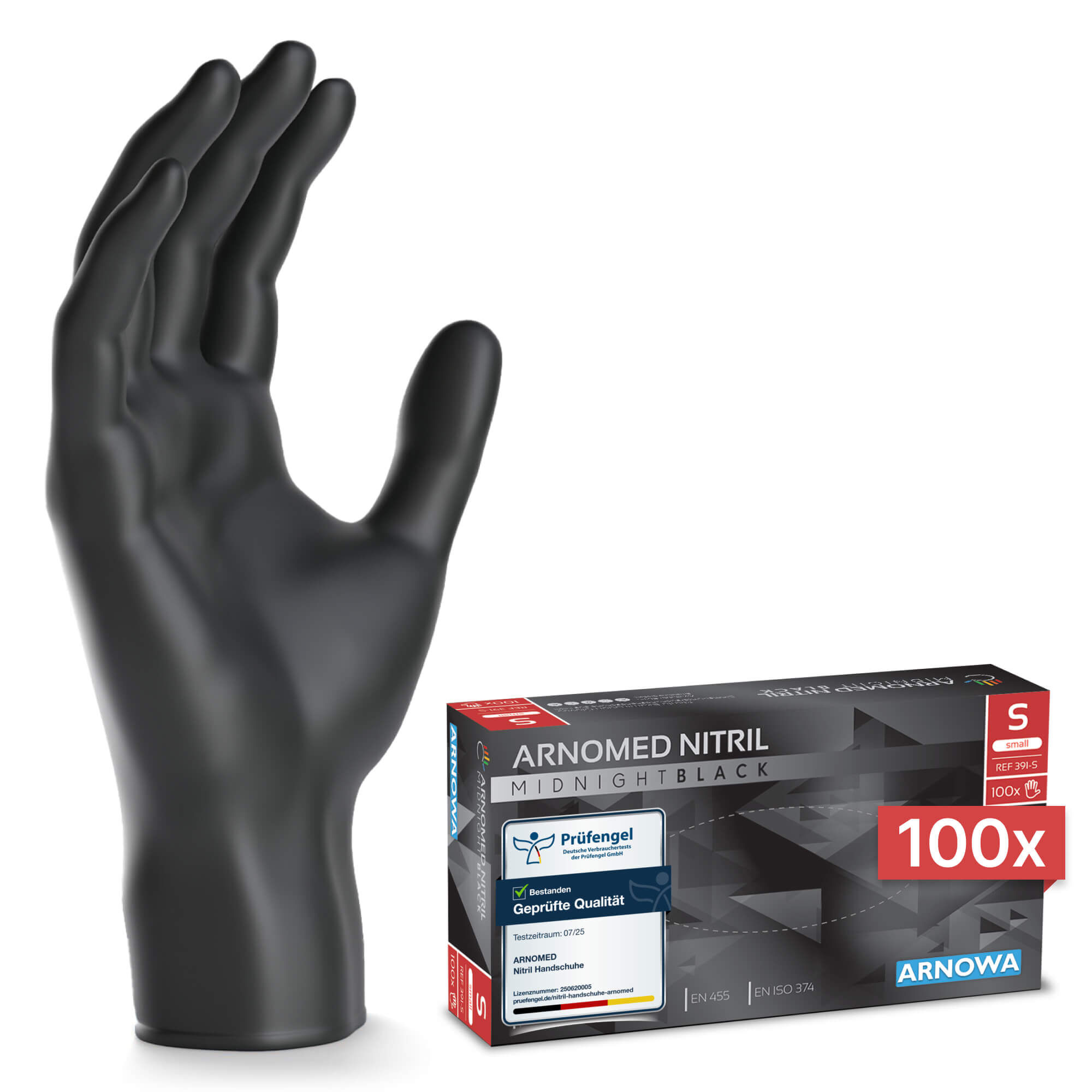 Nitril Handschuhe Schwarz