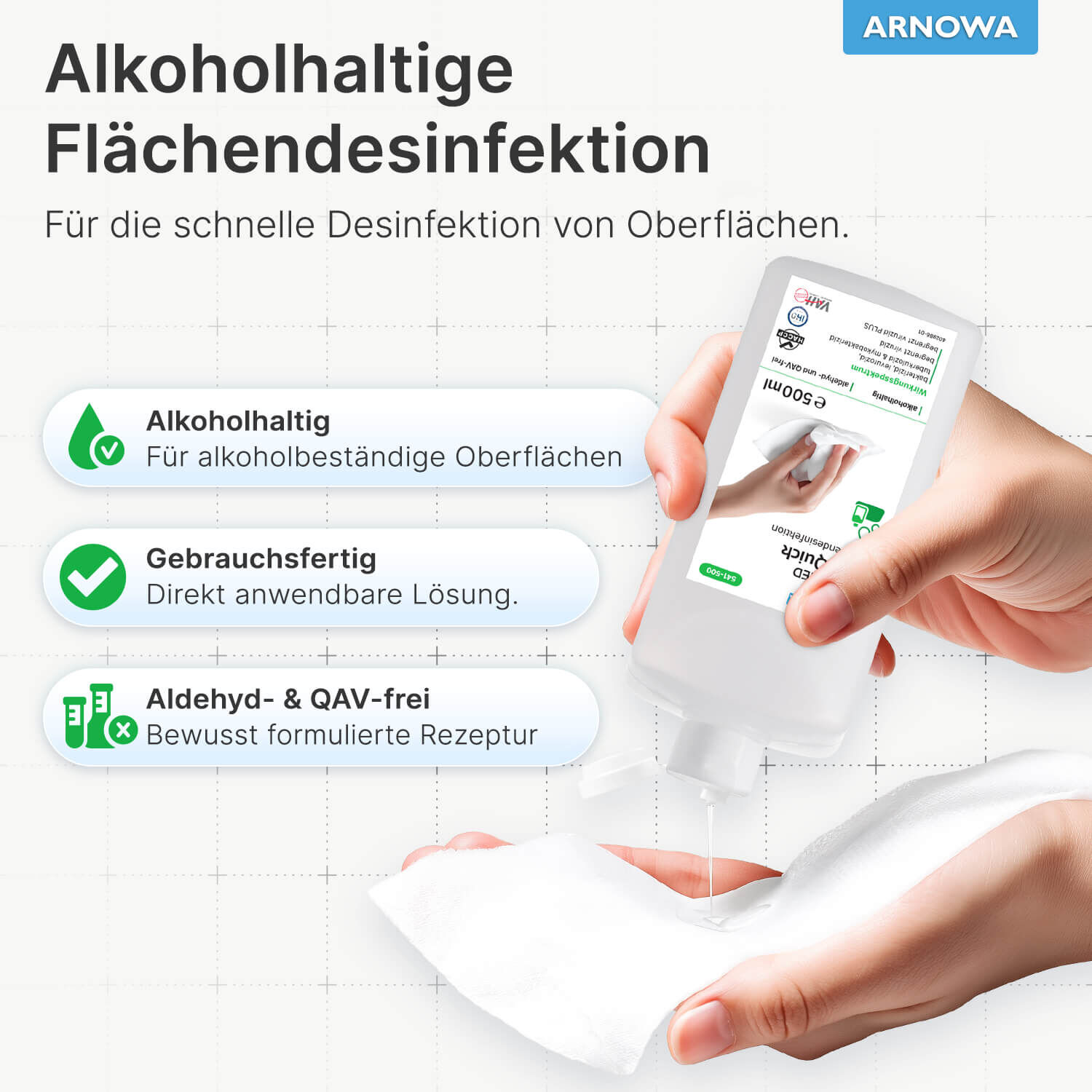 ARNOMED DesiQuick Flächendesinfektion