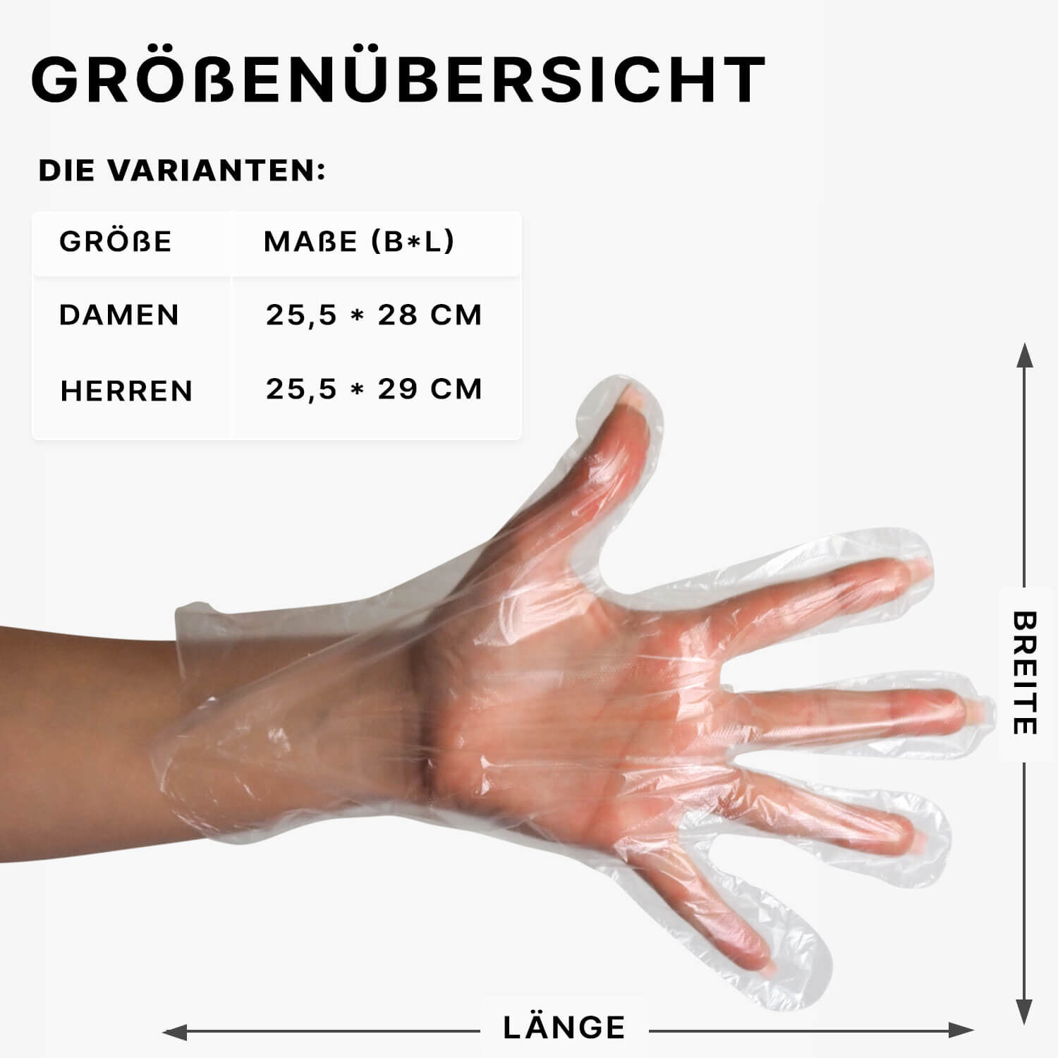 221-pt02 ARNOMED PE-Handschuhe