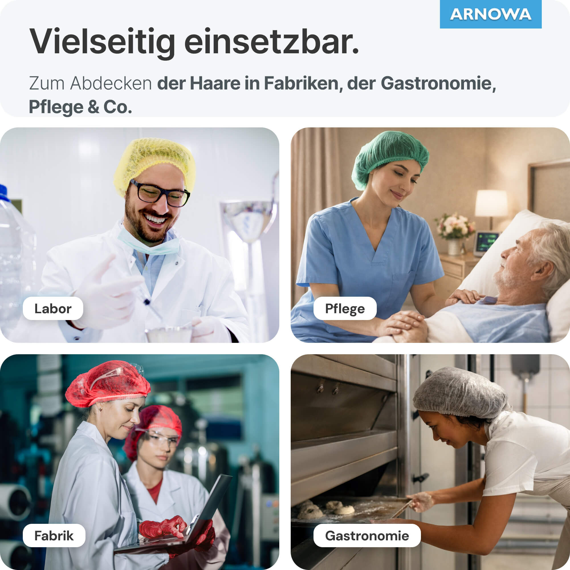 Klipphauben Pink Verwendungen