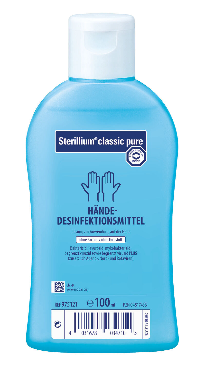 Sterillium classic pure - Händedesinfektionsmittel Sterillium classic pure - Händedesinfektionsmittel