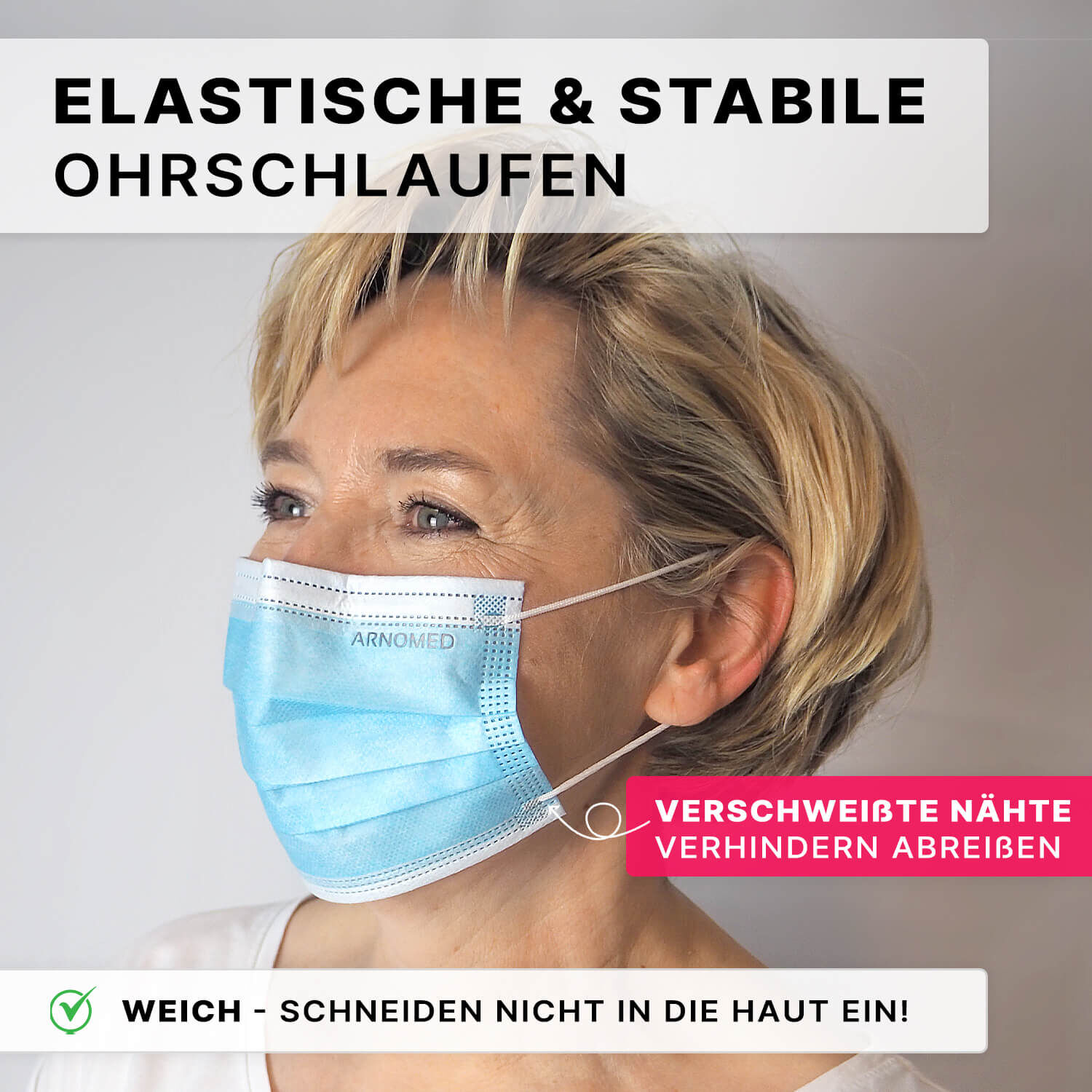 402-bl-ohrschlaufen ARNOMED Mundschutz Typ IIR Blau