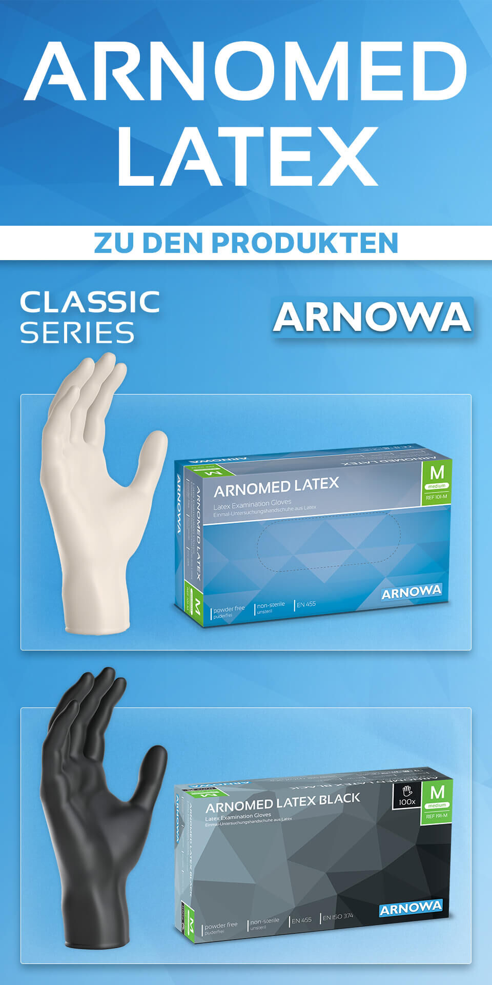 Banner_Latexhandschuhe_960x1920px ARNOMED Latexhandschuhe
